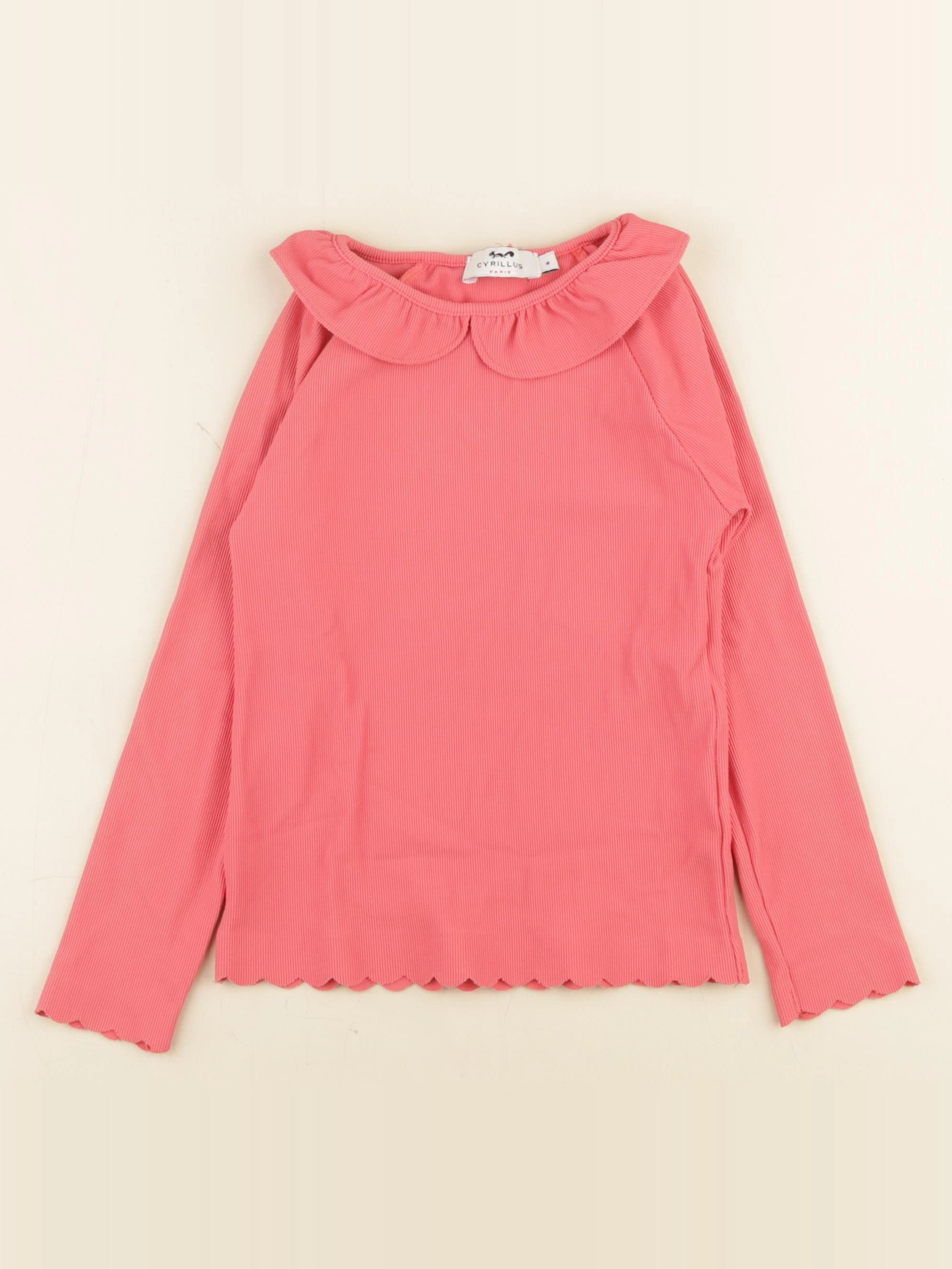 Cyrillus - tee-shirt de bain rose - 6 ans
