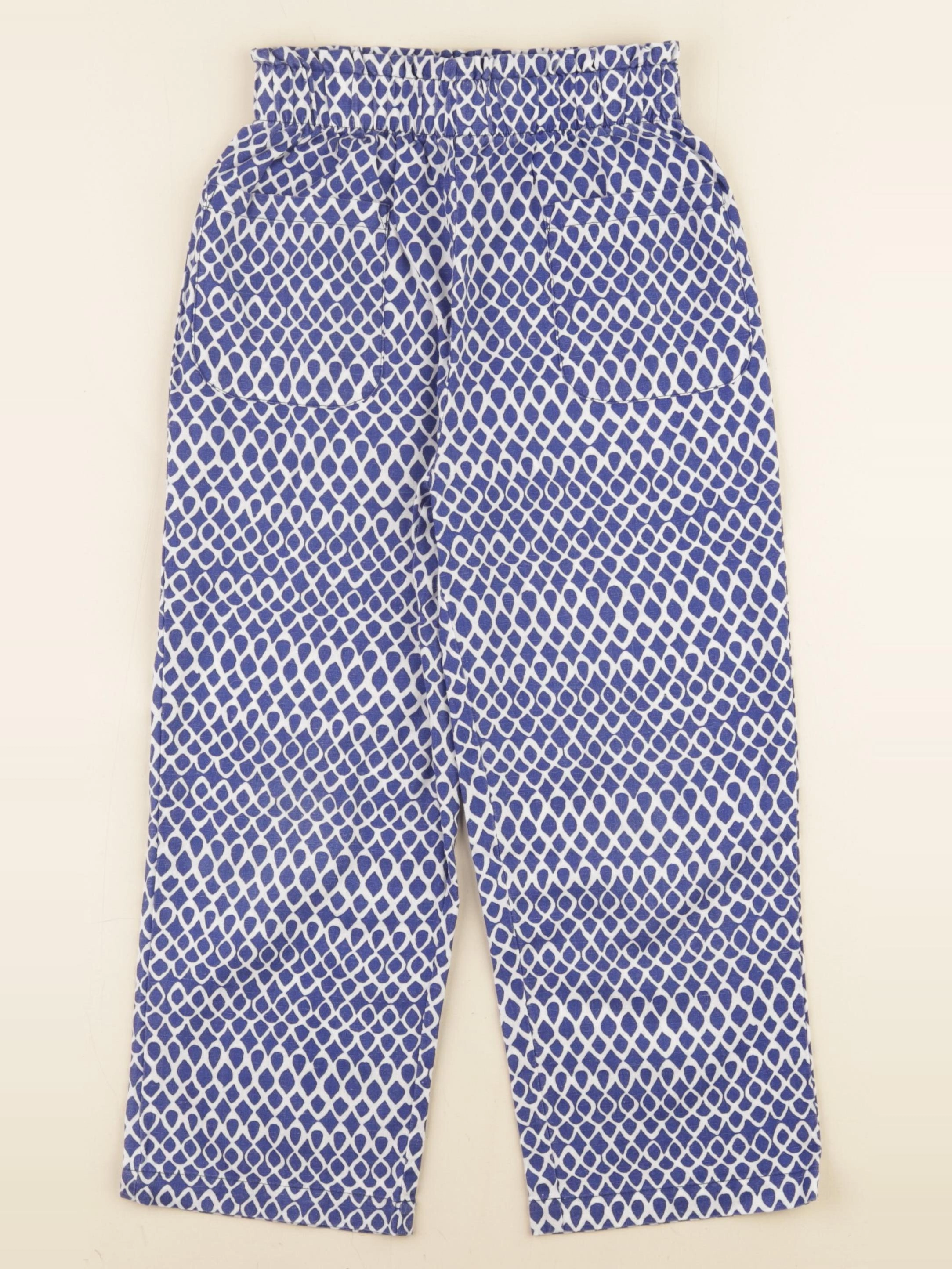 Mango - pantalon bleu - 5/6 ans