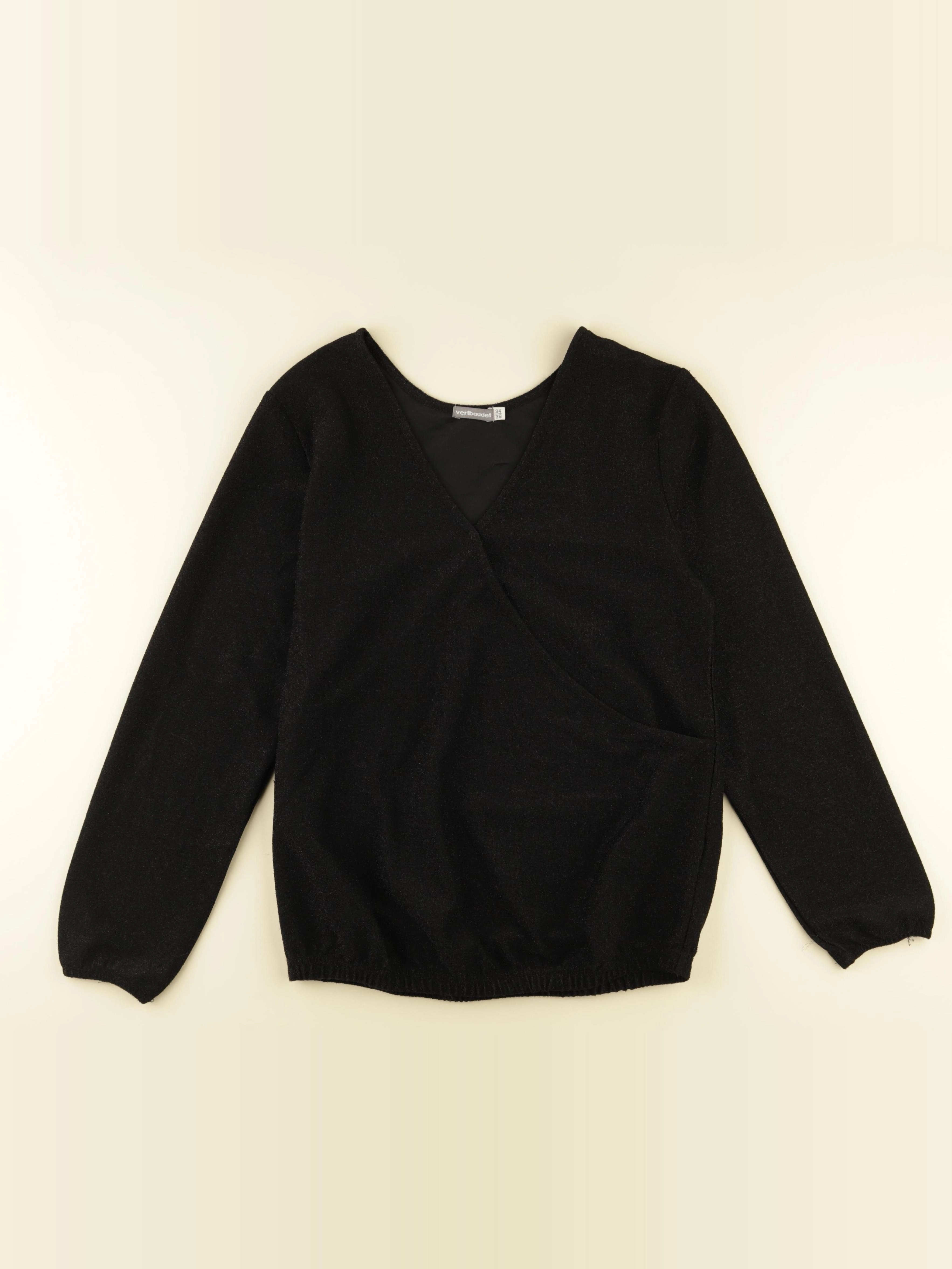 Vertbaudet - blouse allaitement noir, or - 34 à 36