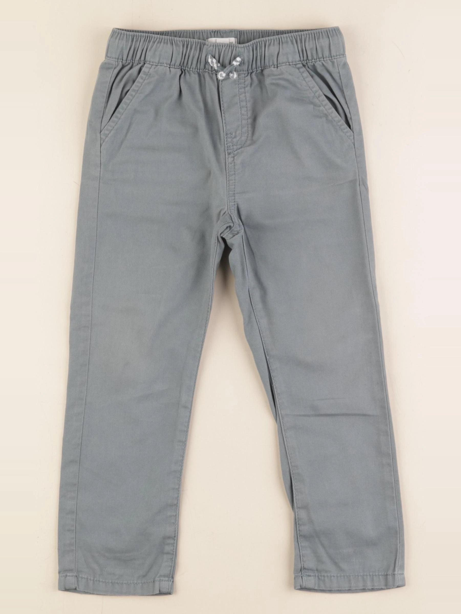 Vertbaudet - pantalon vert - 36 mois