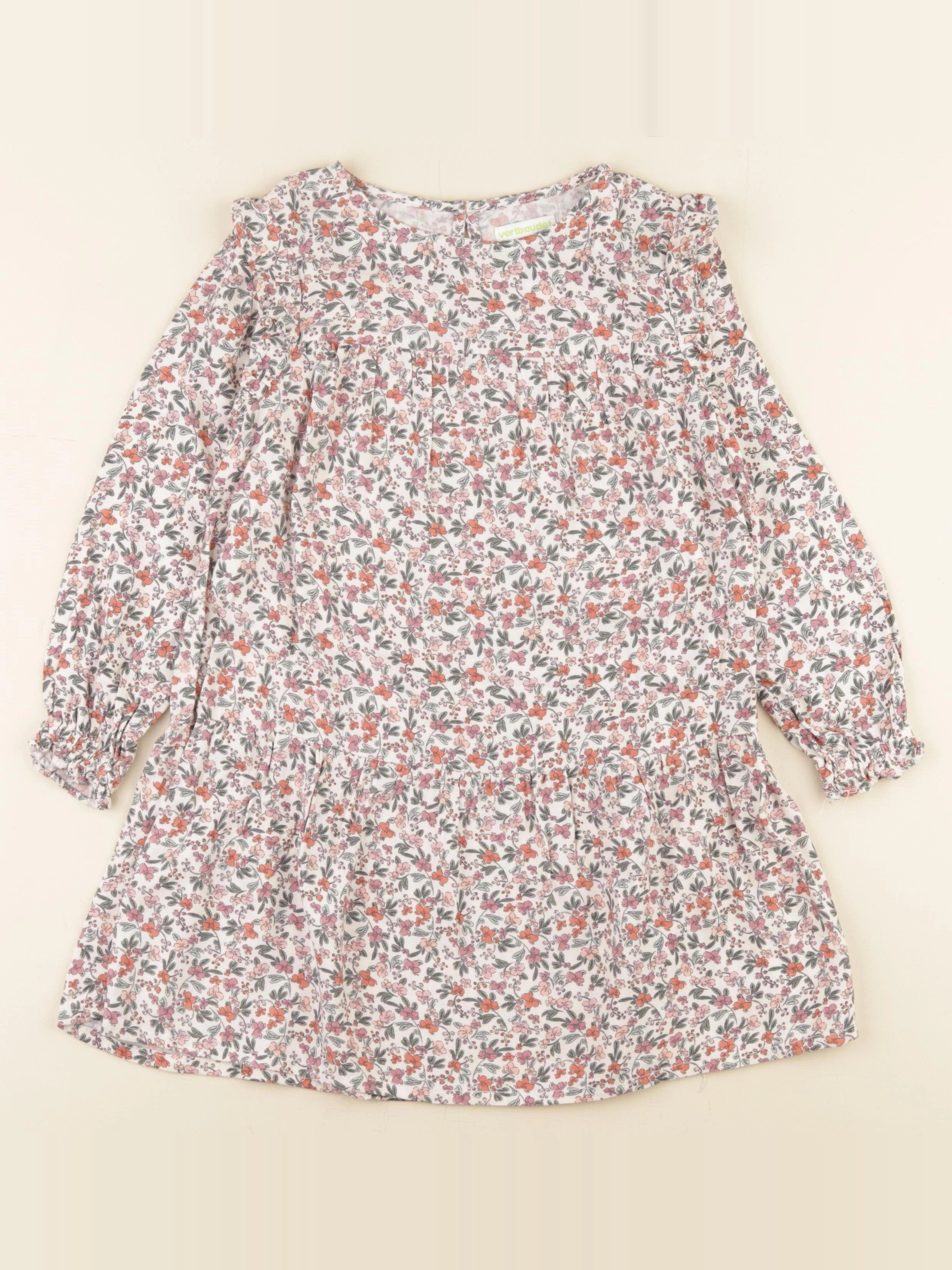 Vertbaudet - robe beige - 6 ans