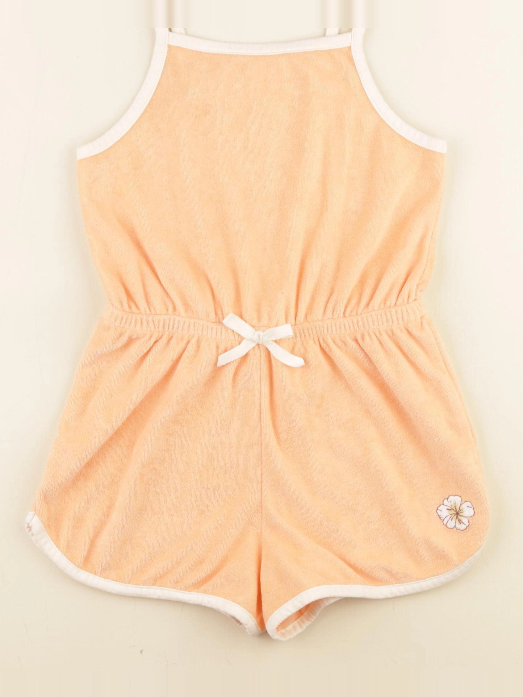 Vertbaudet - combinaison orange - 8 ans