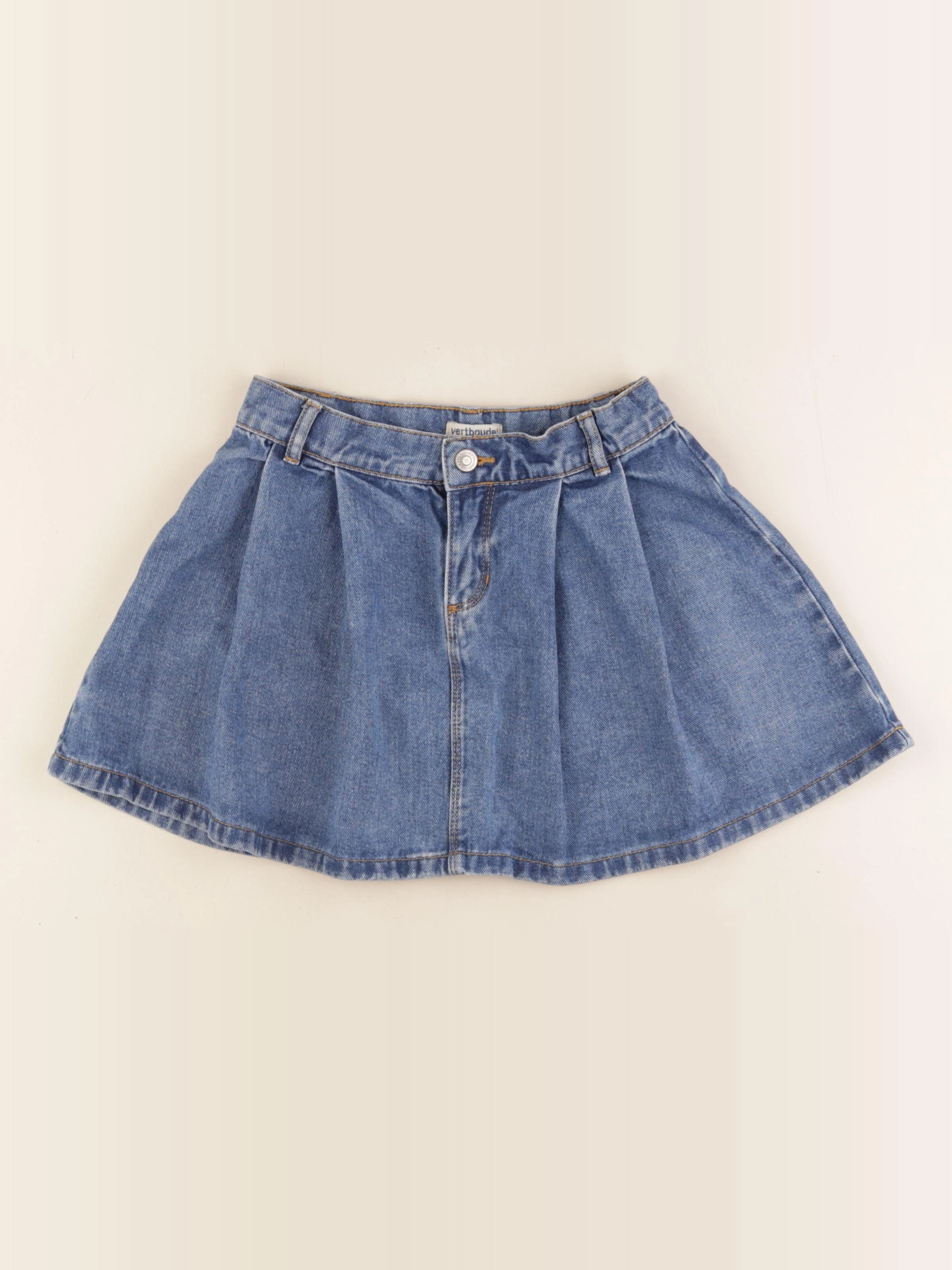 Vertbaudet - jupe bleu - 8 ans