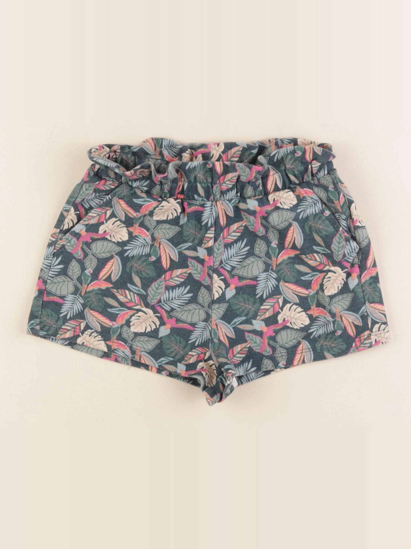 Vertbaudet - short vert - 5 ans