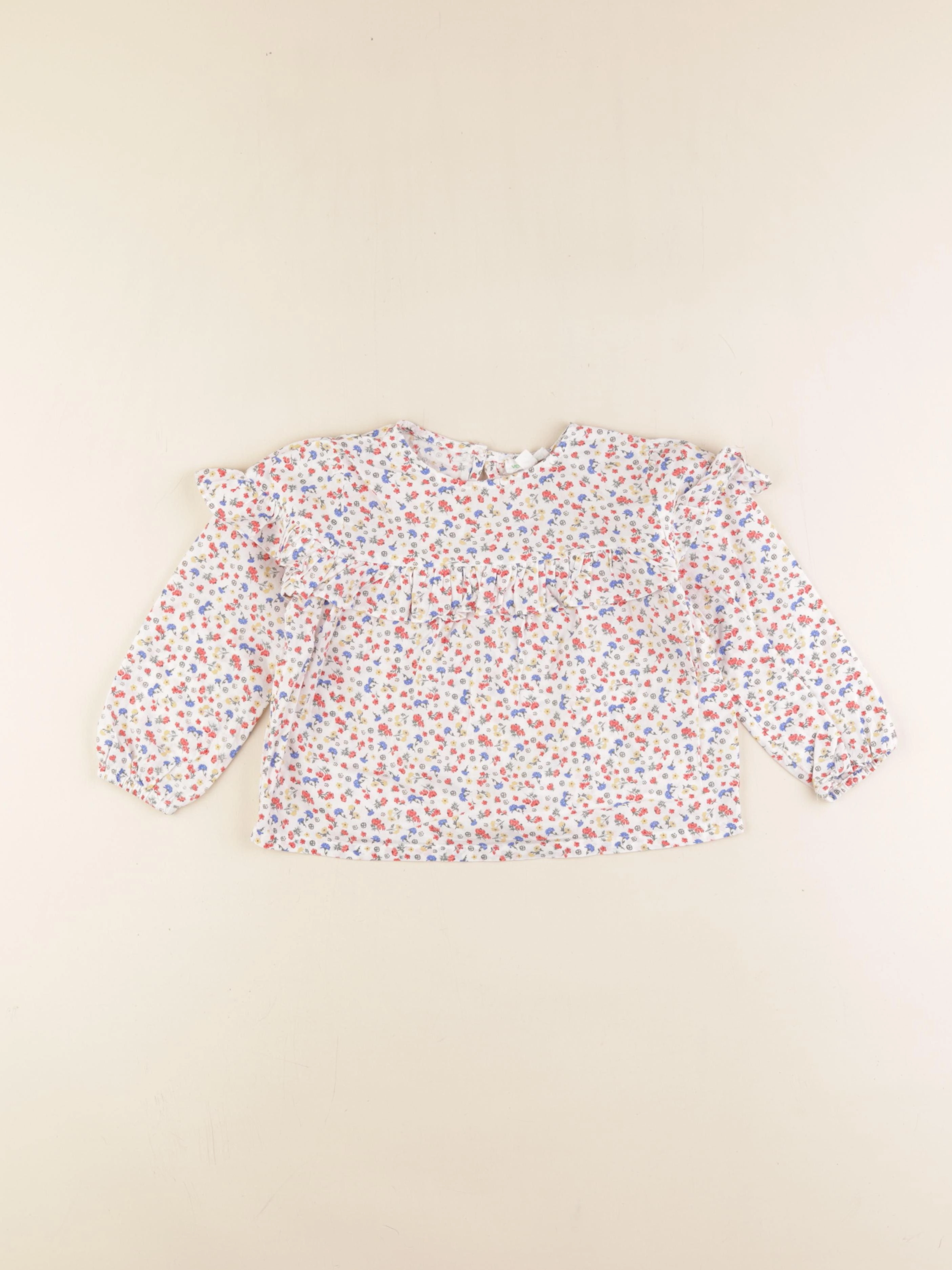 Vertbaudet - blouse multicolore - 3 ans
