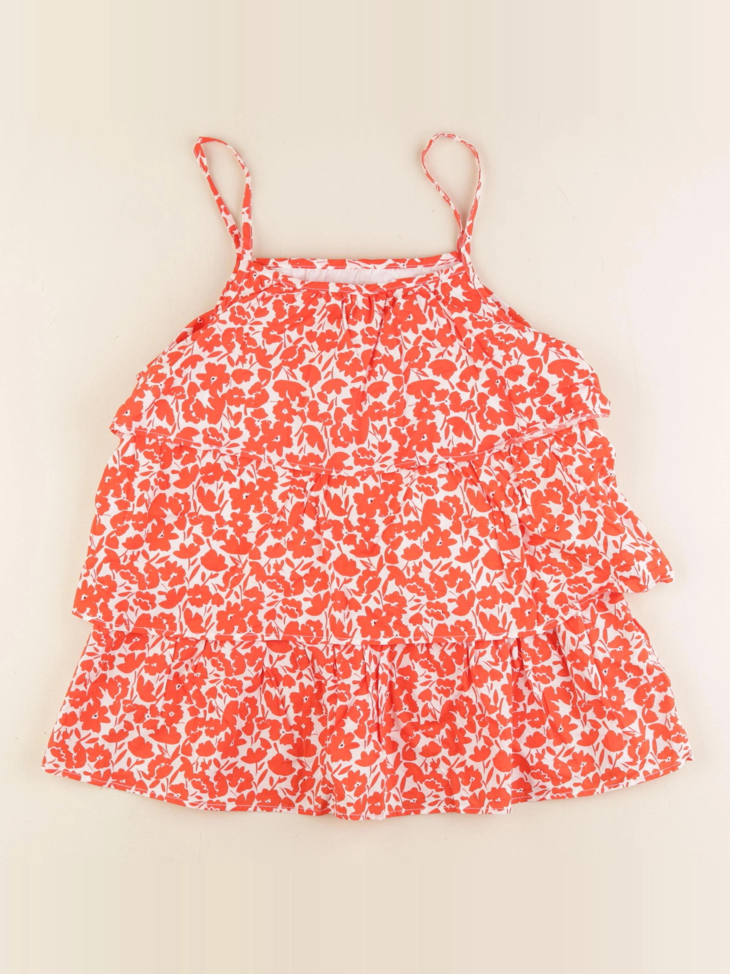 Vertbaudet - blouse blanc, rouge - 14 ans