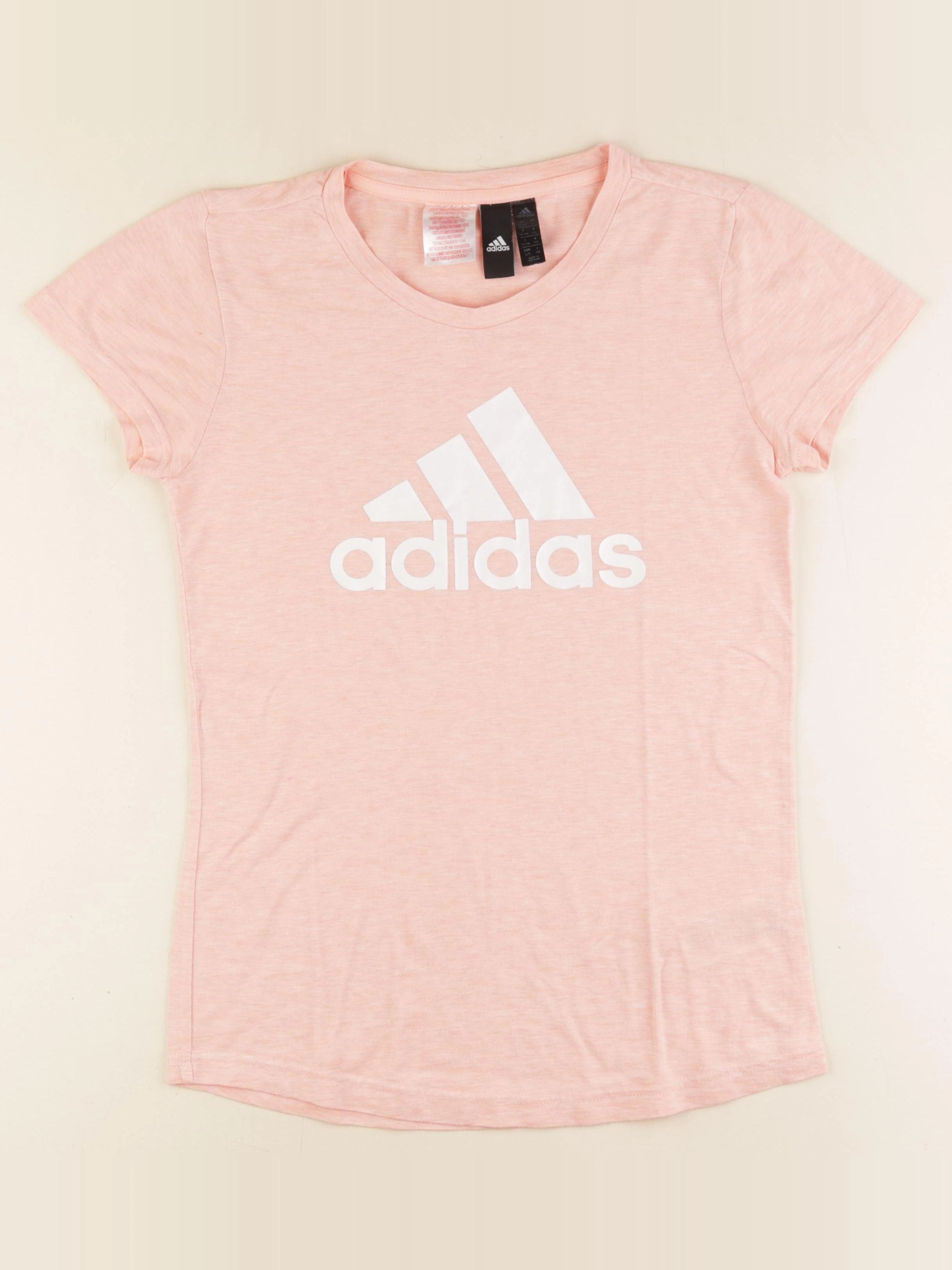 Adidas - tee-shirt rose - 13/14 ans