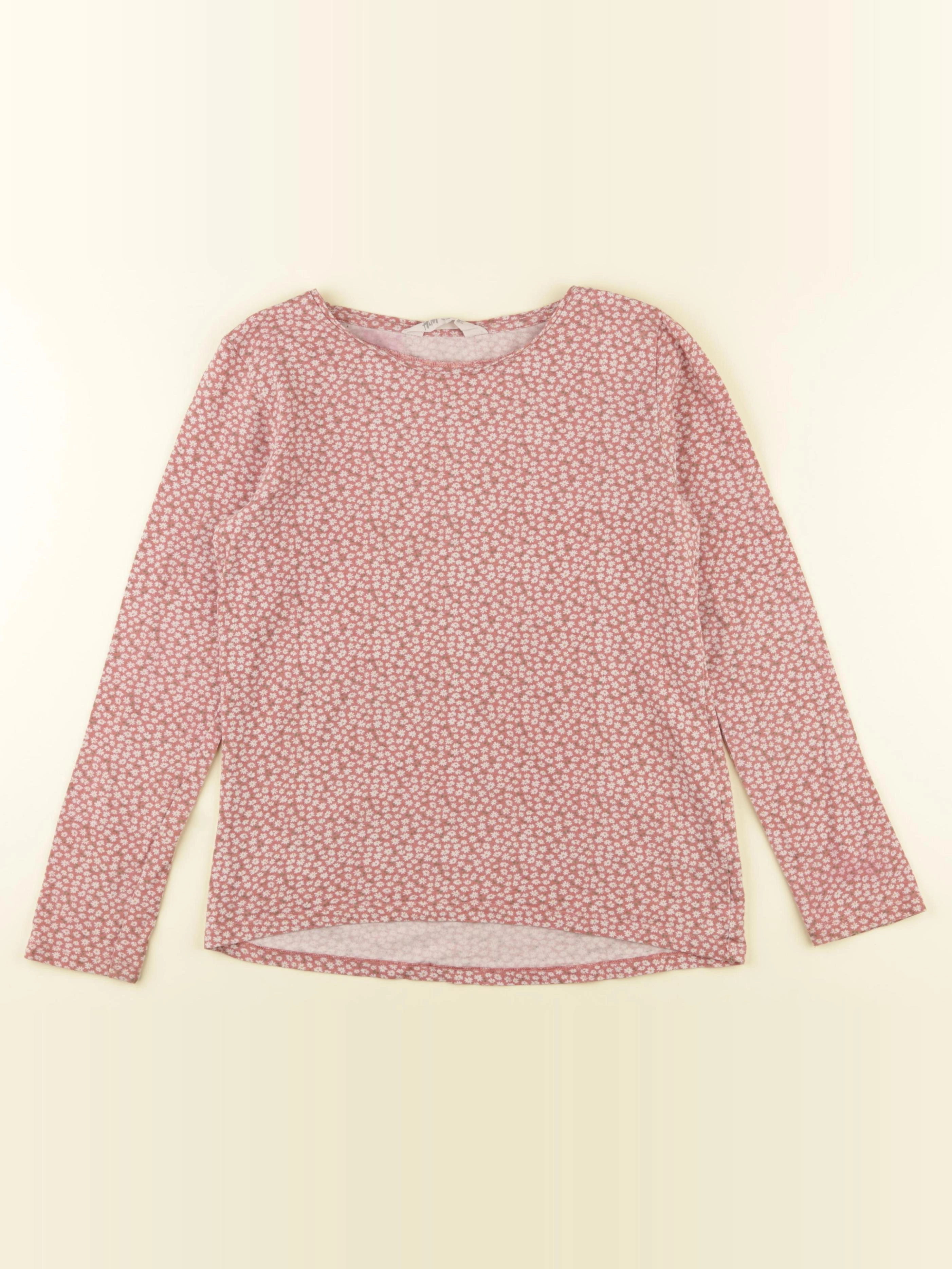 H&M - tee-shirt rose - 8/10 ans