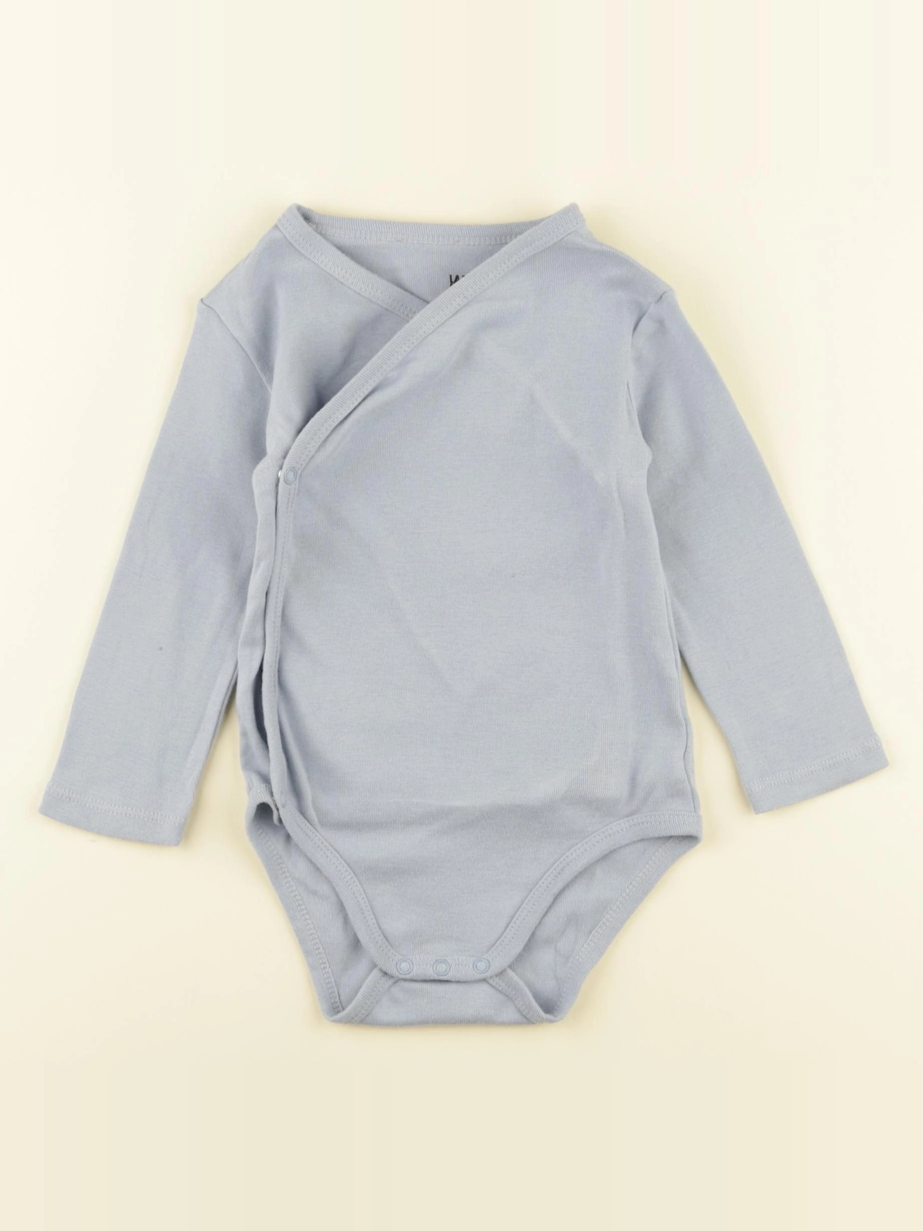 La Redoute - body bleu - 18 mois