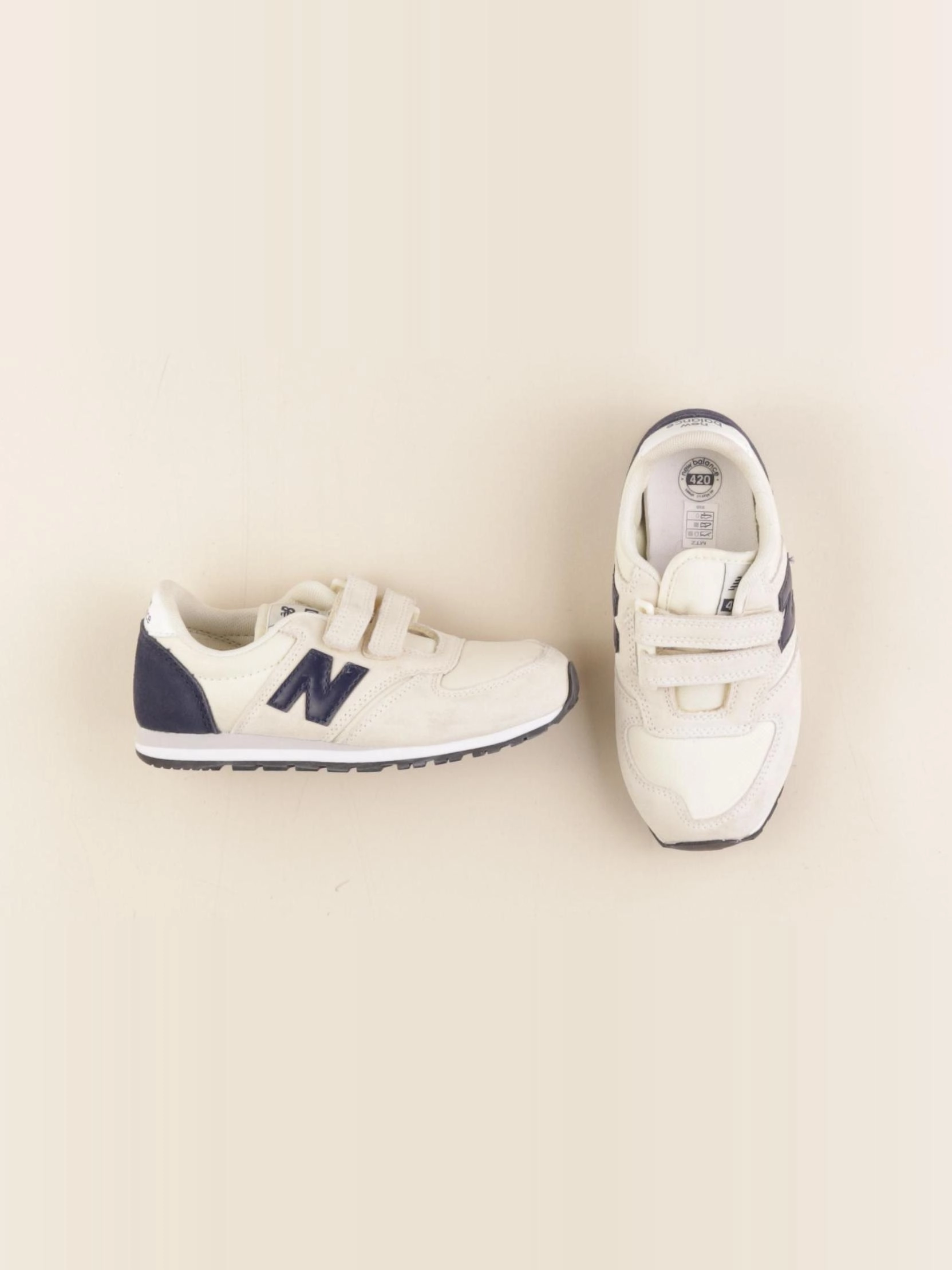 New Balance - baskets blanc, bleu - pointure 30