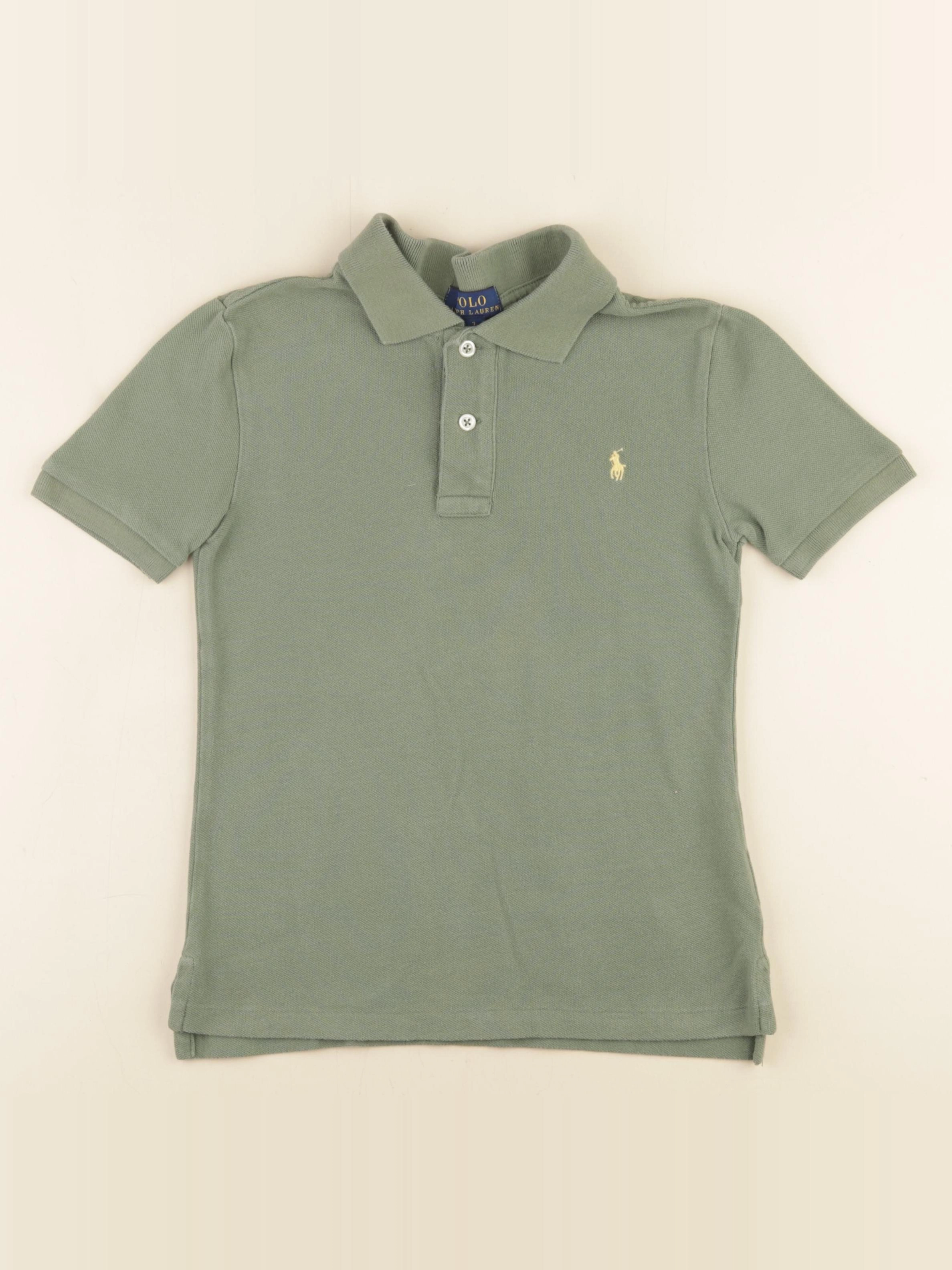 Ralph Lauren - polo vert - 7 ans