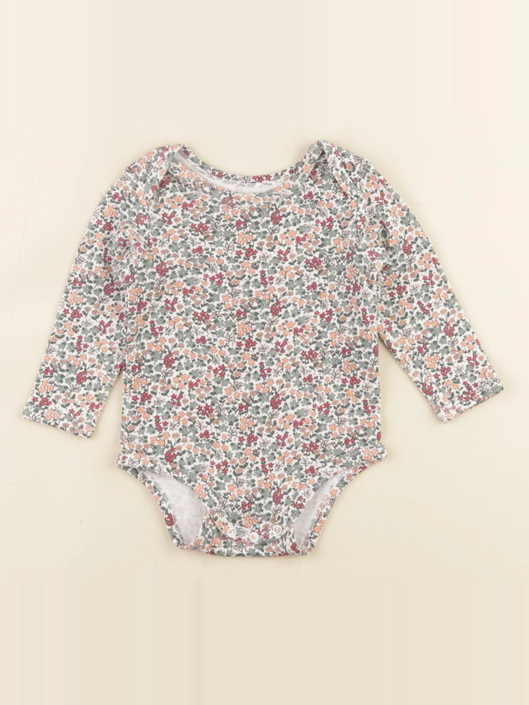 Vertbaudet - body multicolore - 9 mois