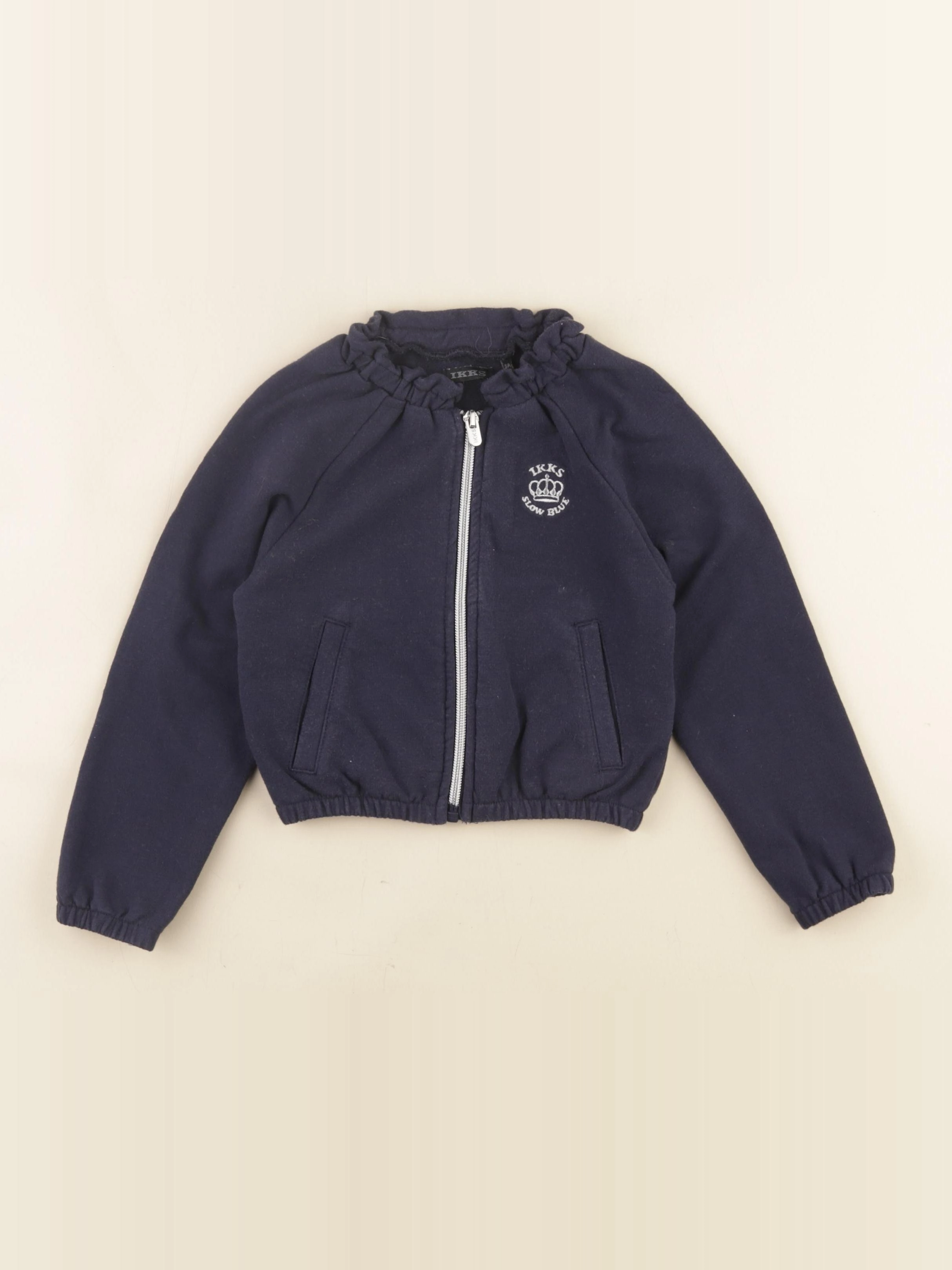 IKKS - sweat bleu - 3 ans