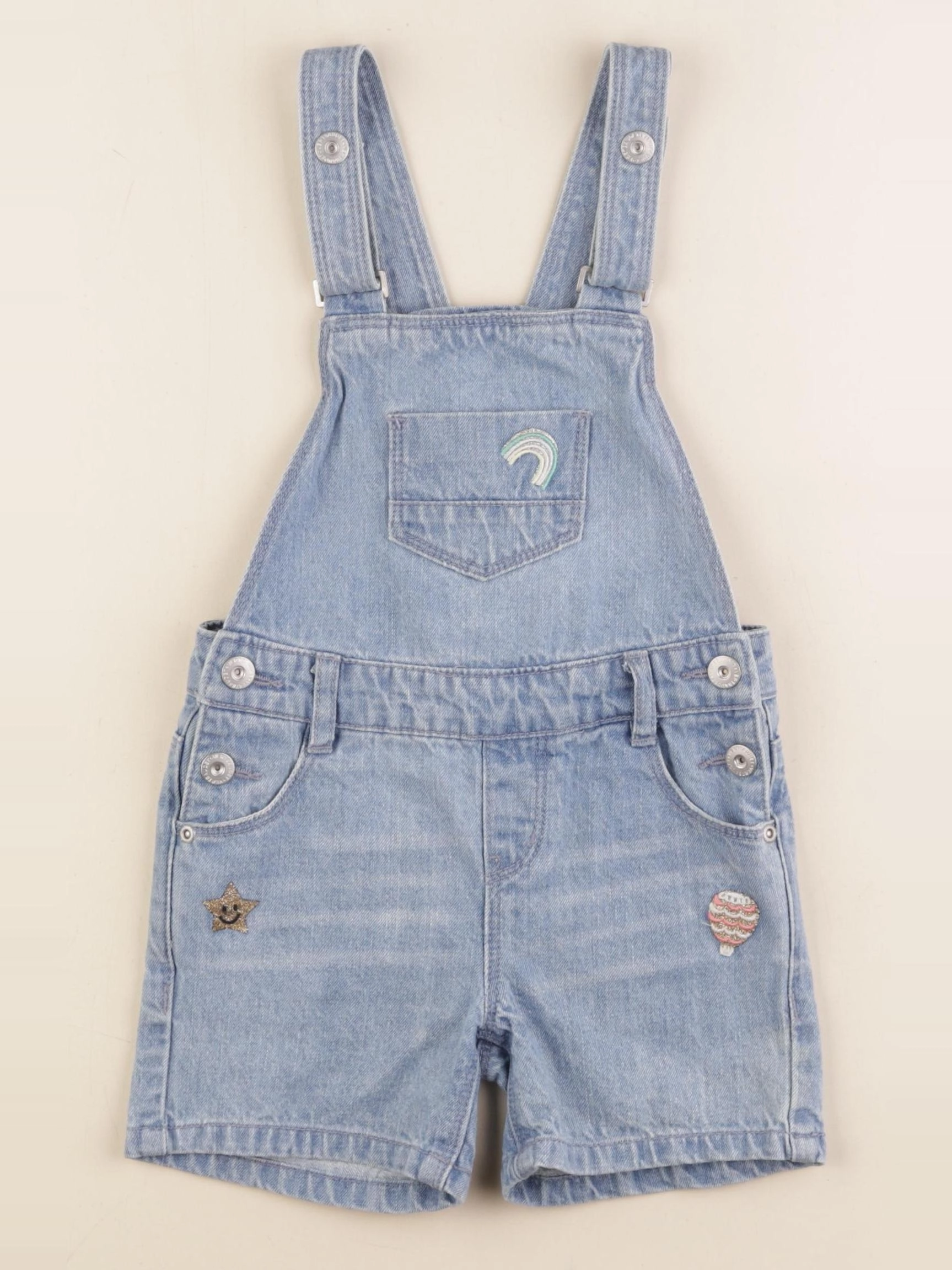 Vertbaudet - salopette bleu - 4 ans