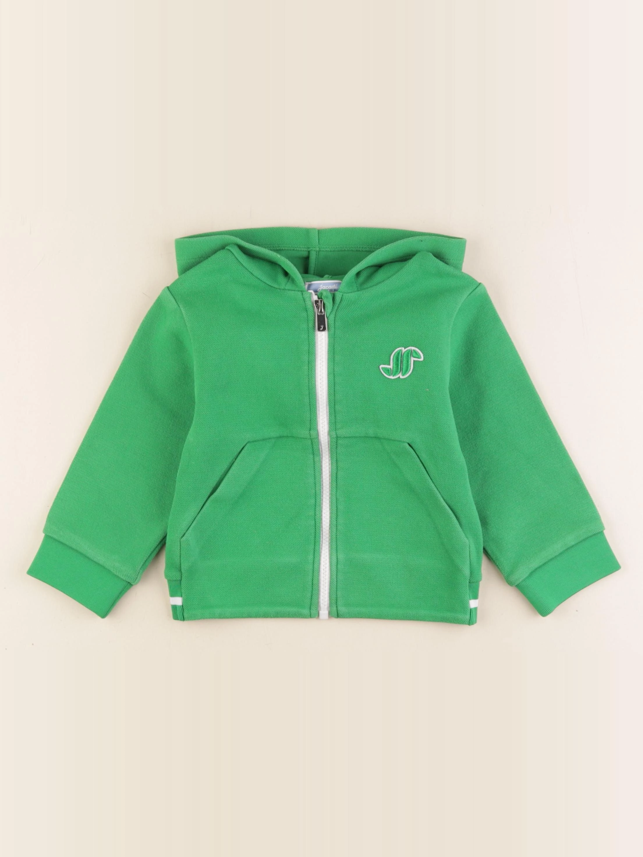 Jacadi - sweat vert - 24 mois