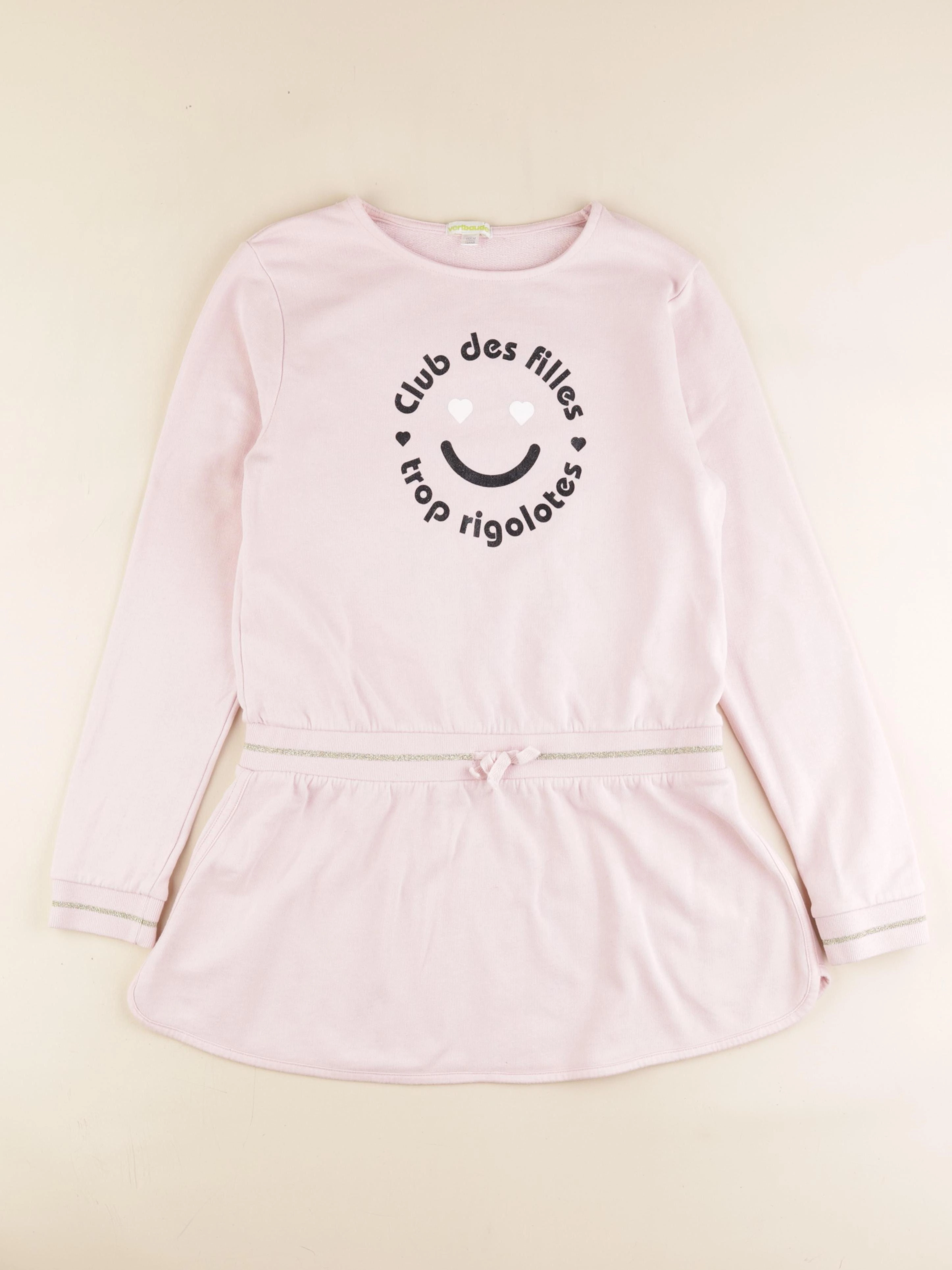 Vertbaudet - robe rose - 12 ans