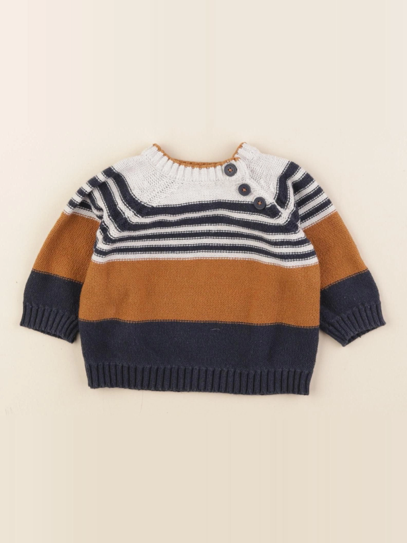 Tape à l'oeil - pull multicolore - 3 mois