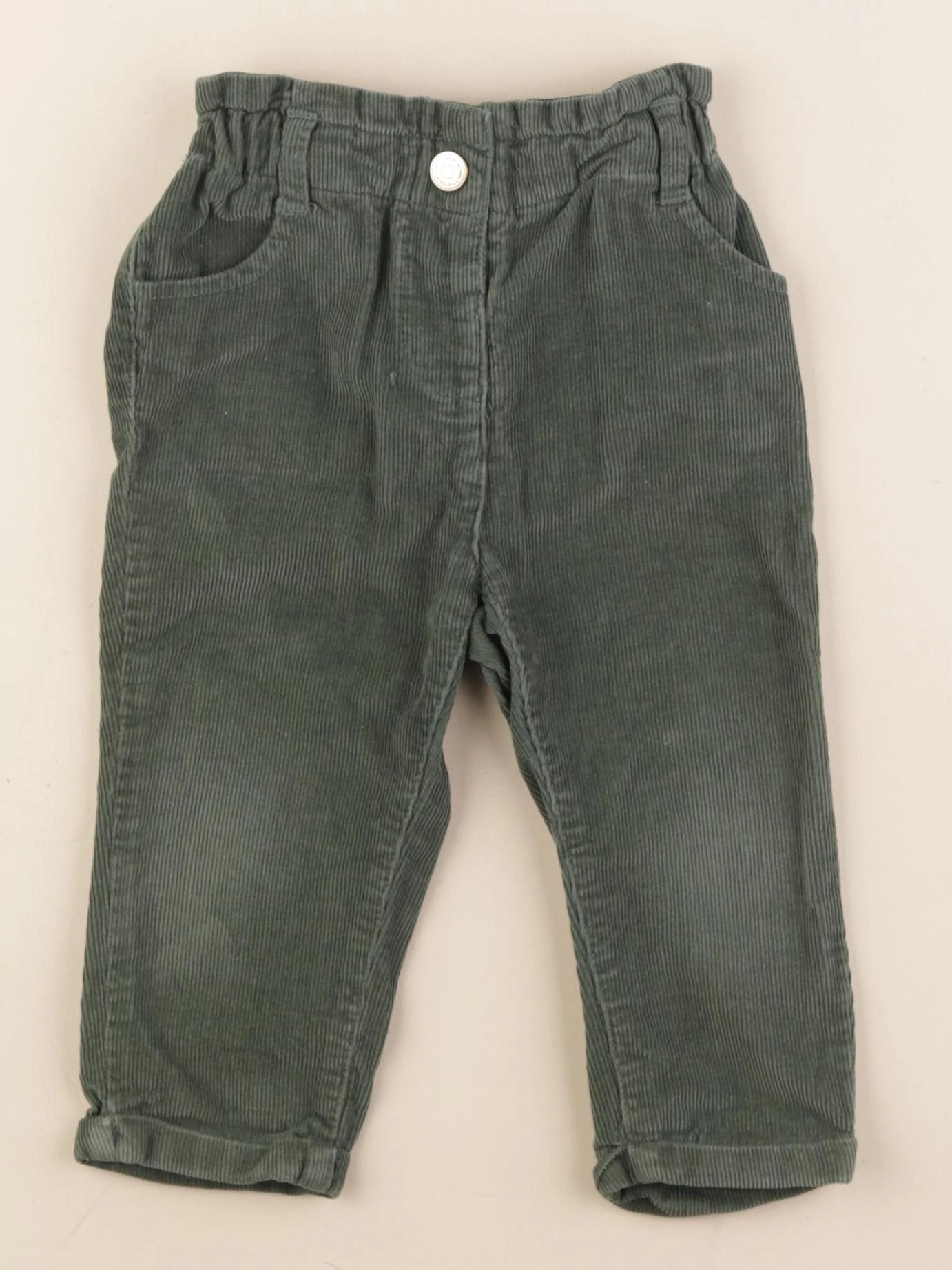 Tape à l'oeil - pantalon vert - 18 mois