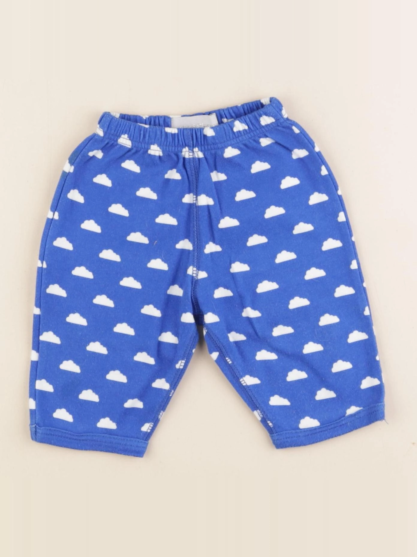 Bob&blossom - pantalon bleu - 0/6 mois