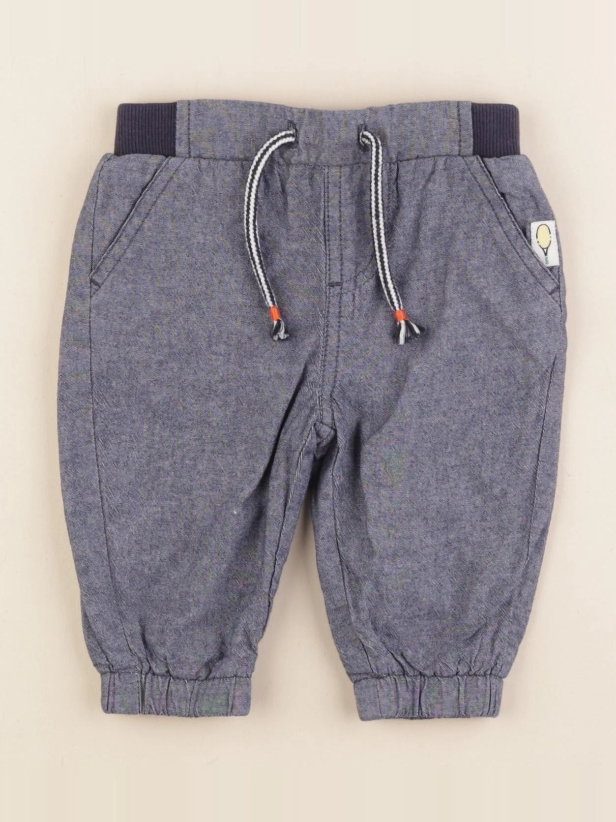 Cadet Rousselle - pantalon bleu - 6 mois