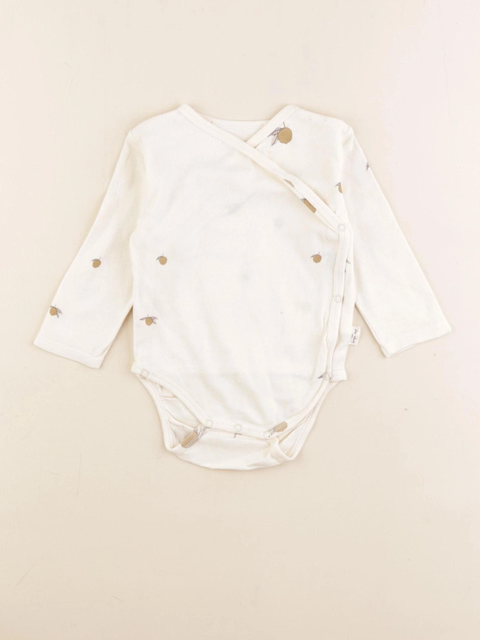 Konges slojd - body blanc - 6 mois