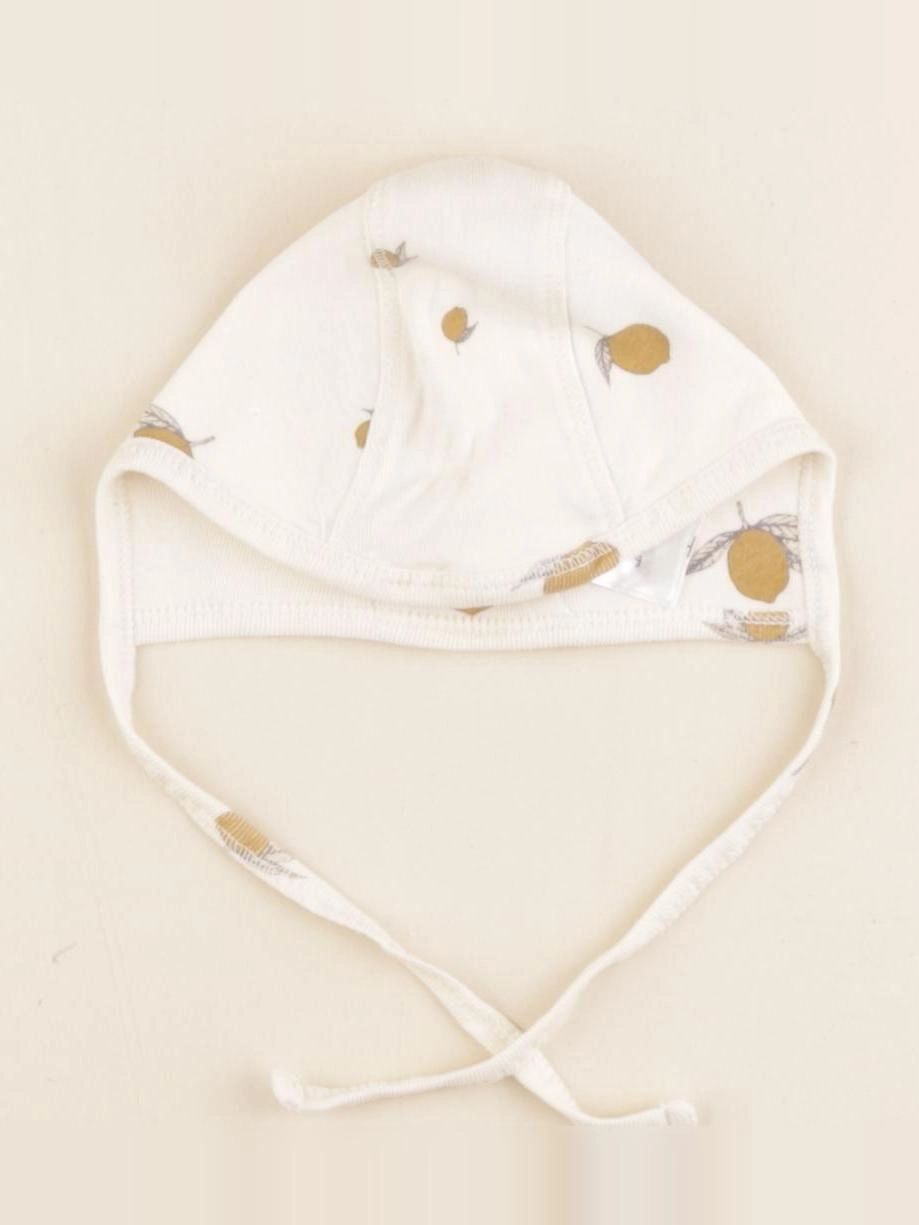 Konges slojd - bonnet blanc - 1 mois