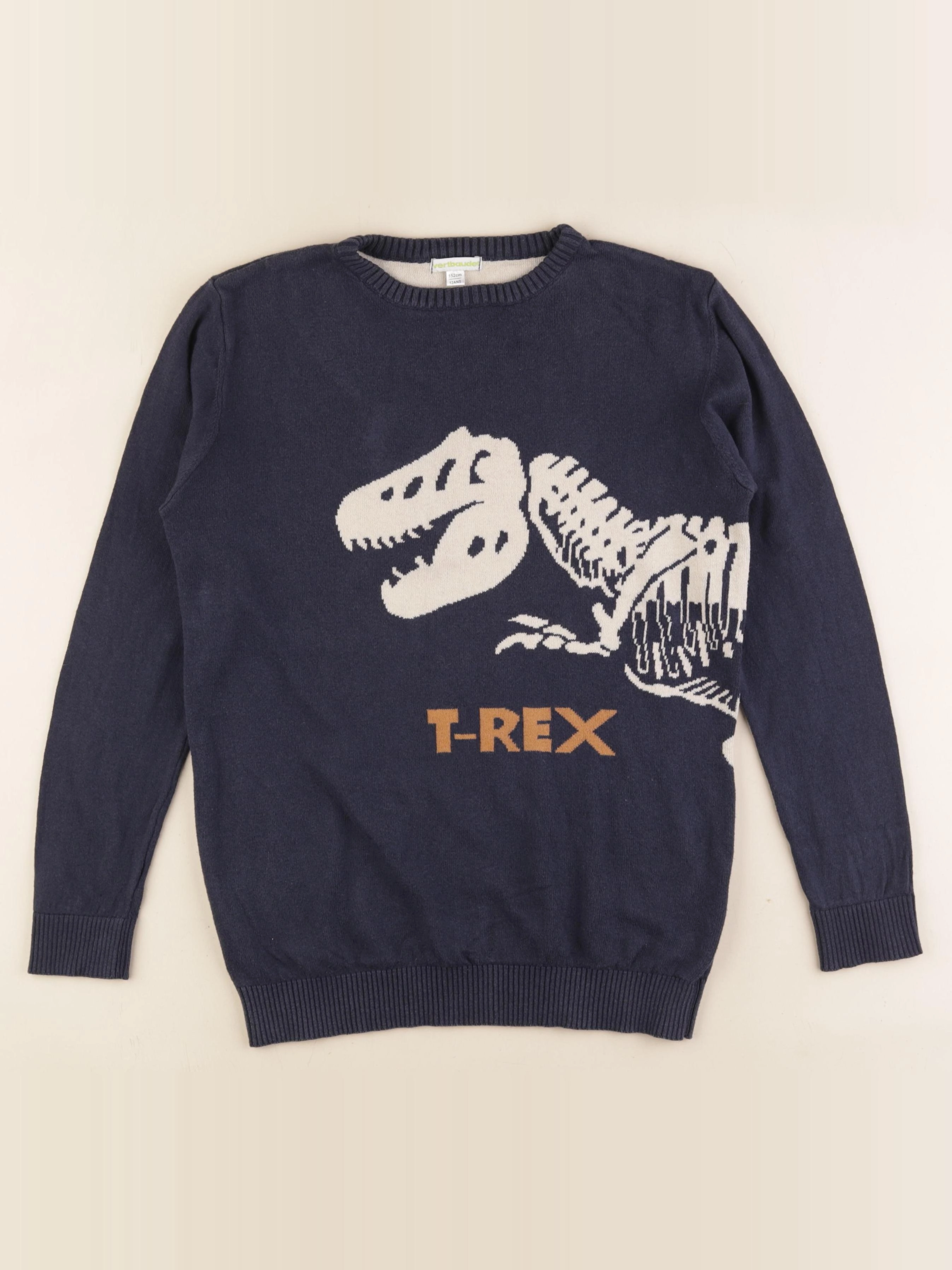 Vertbaudet - pull bleu - 12 ans