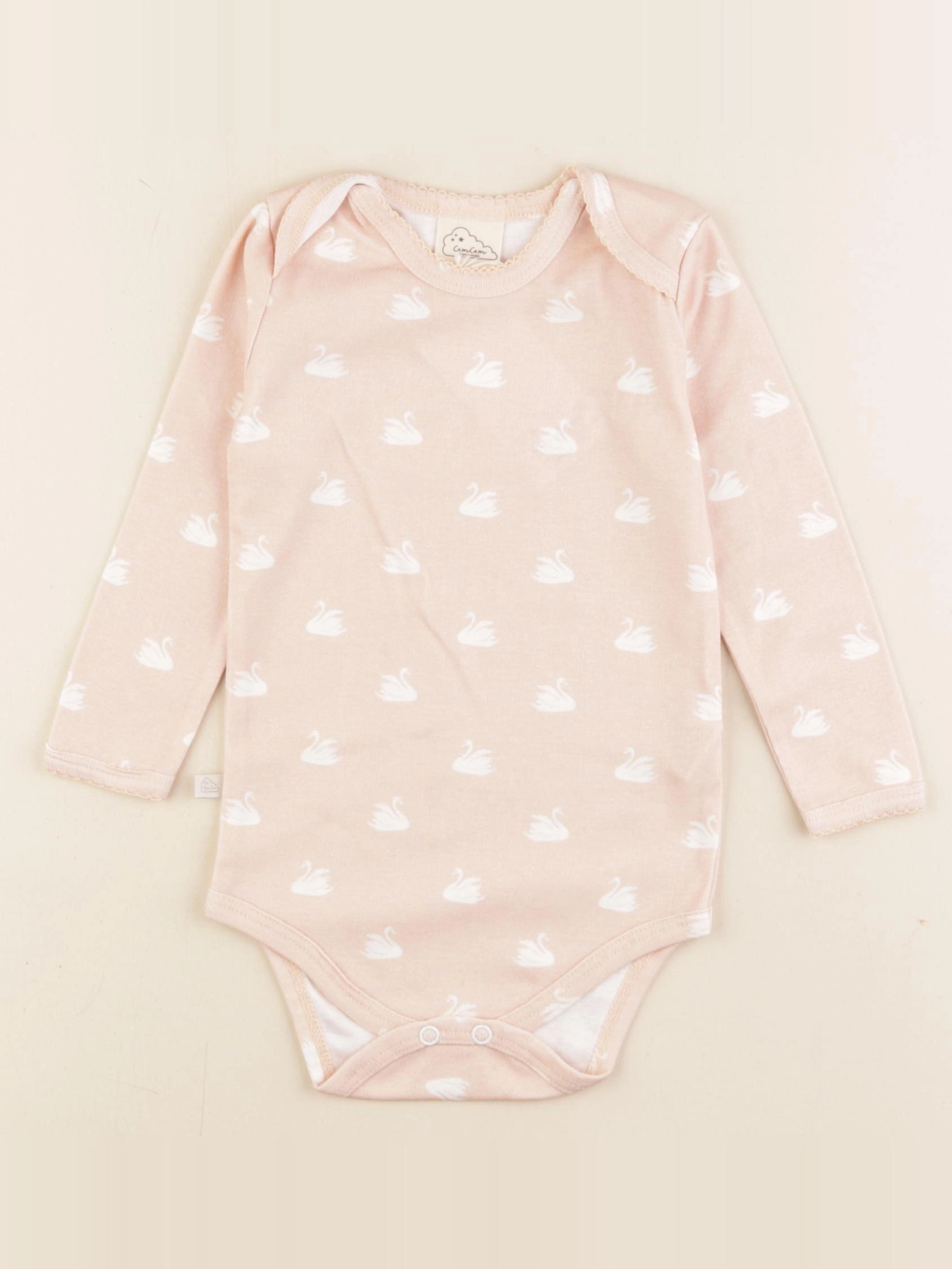 Cam Cam - body rose - 12 mois