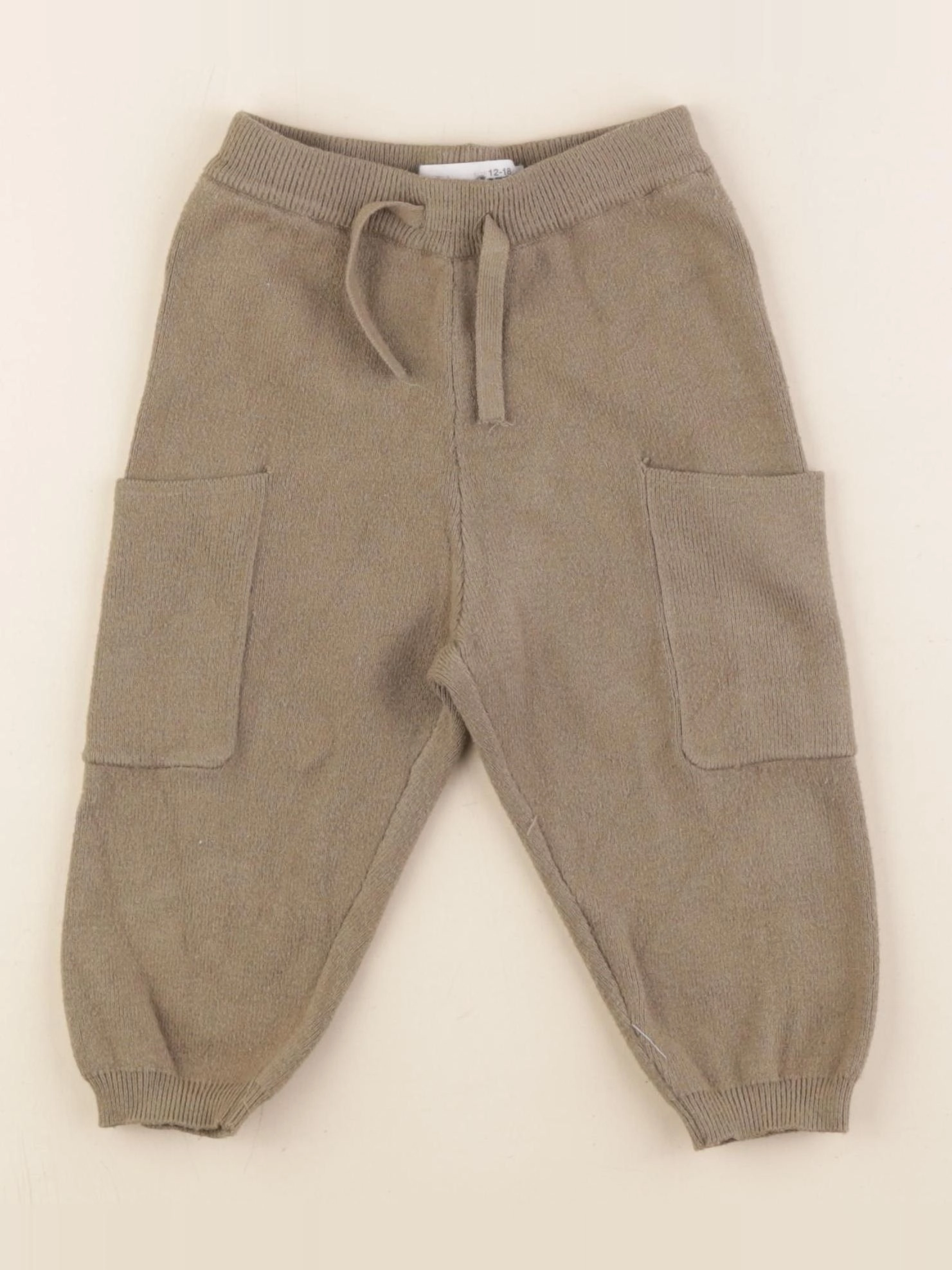 Zara - pantalon vert - 12/18 mois