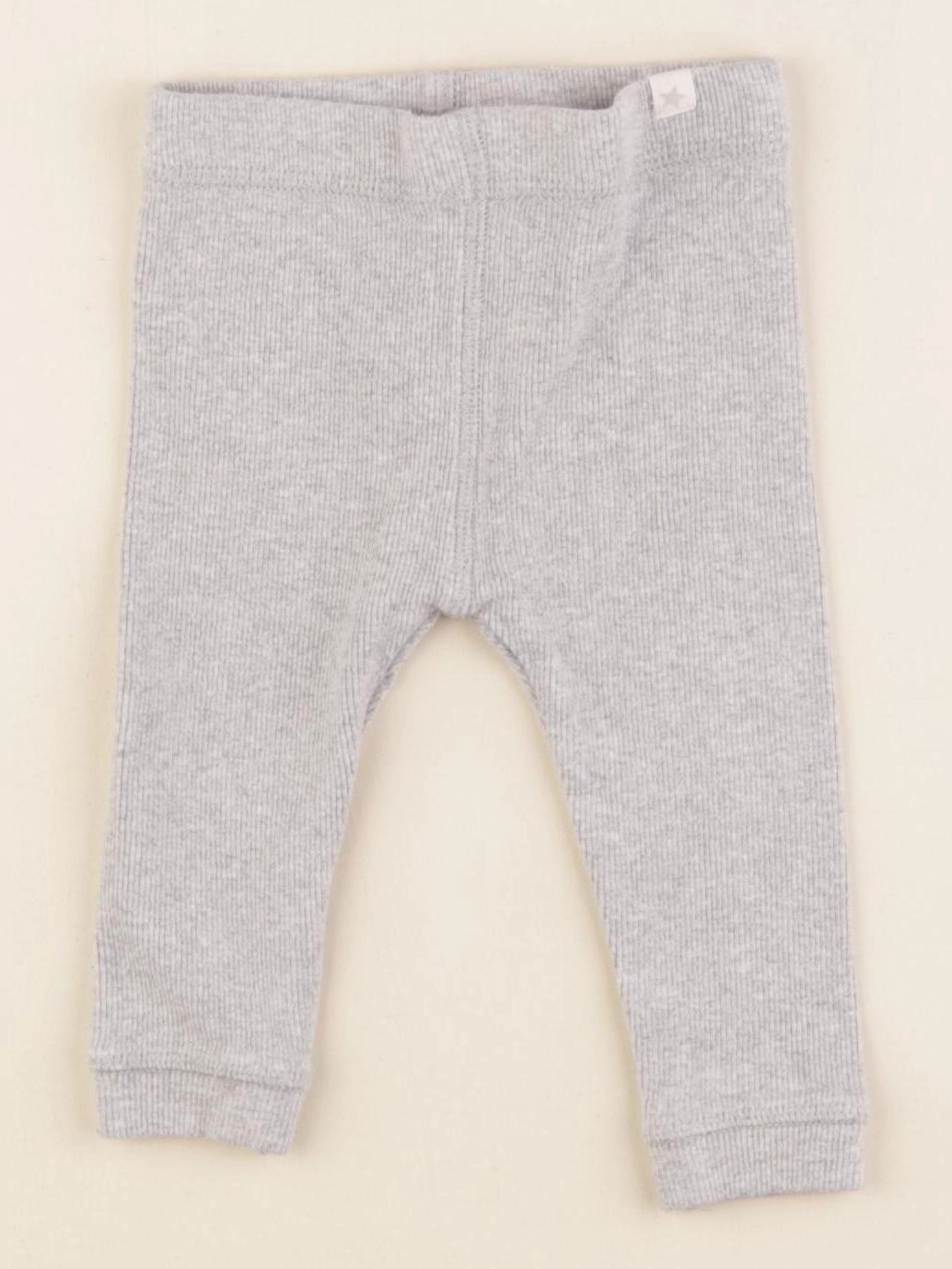 Zara - legging gris - 6/9 mois