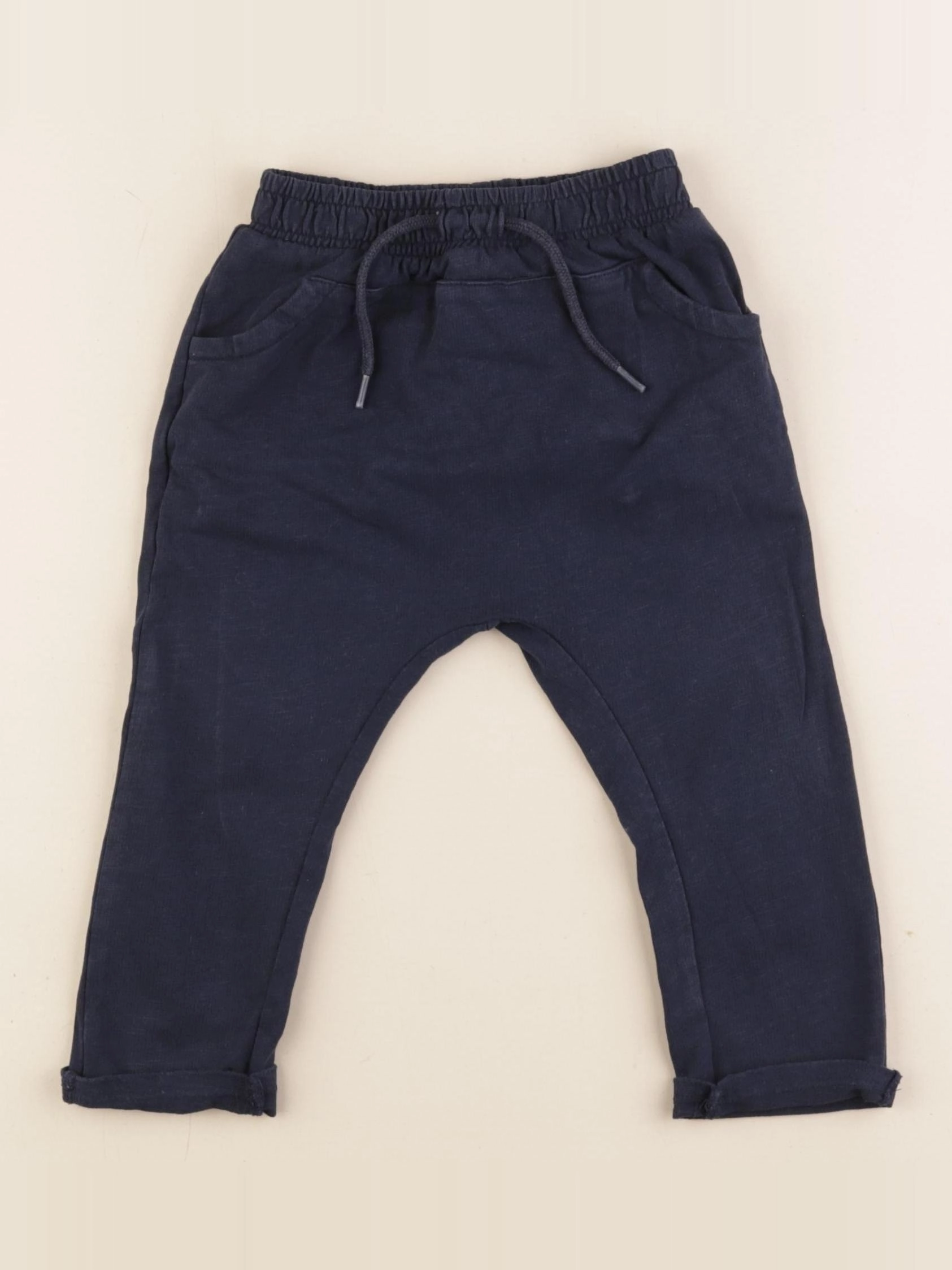Vertbaudet - pantalon bleu - 18 mois