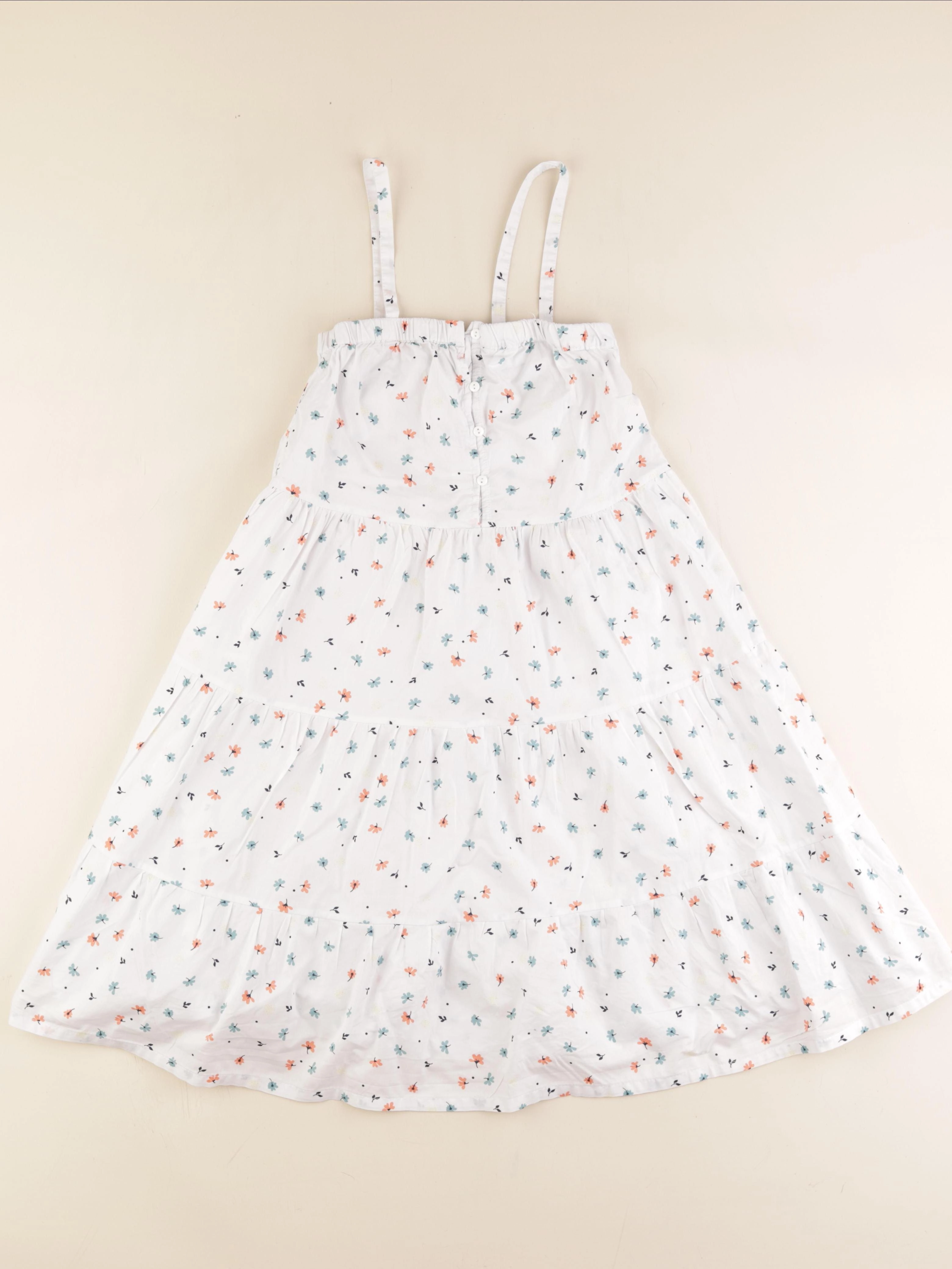 Vertbaudet - robe blanc - 10 ans