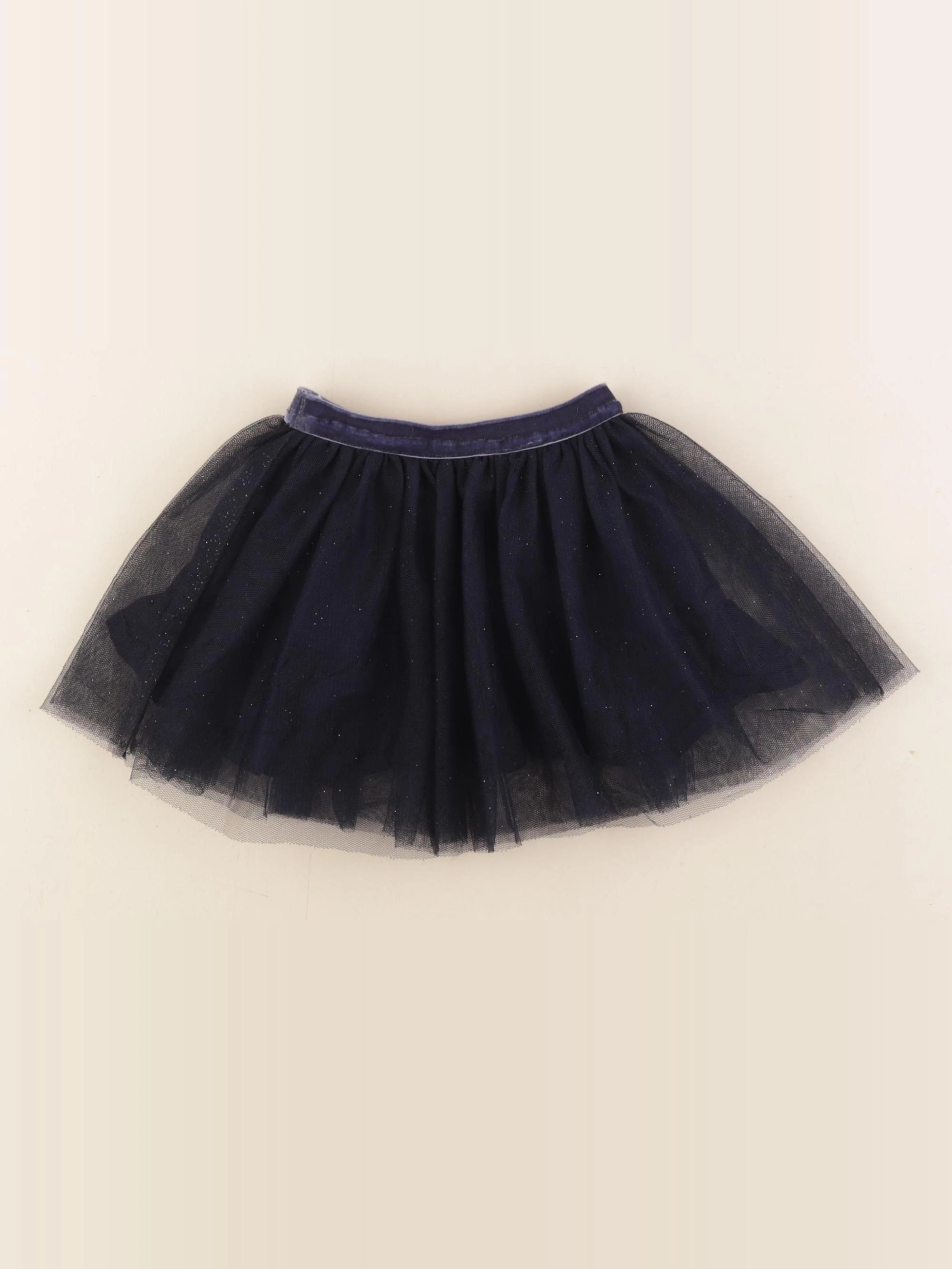 Vertbaudet - jupe bleu - 18 mois