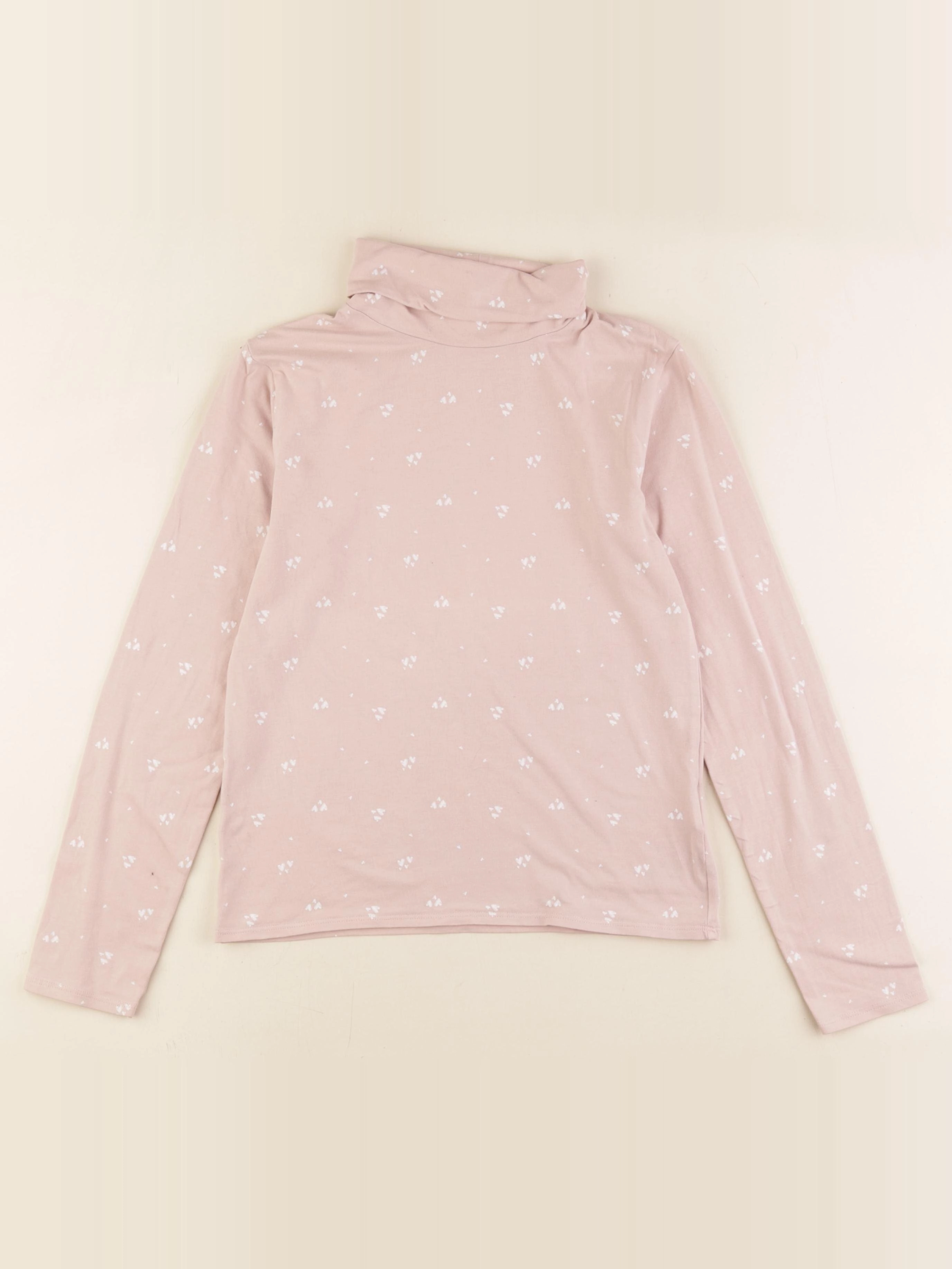 Vertbaudet - sous-pull rose - 10 ans