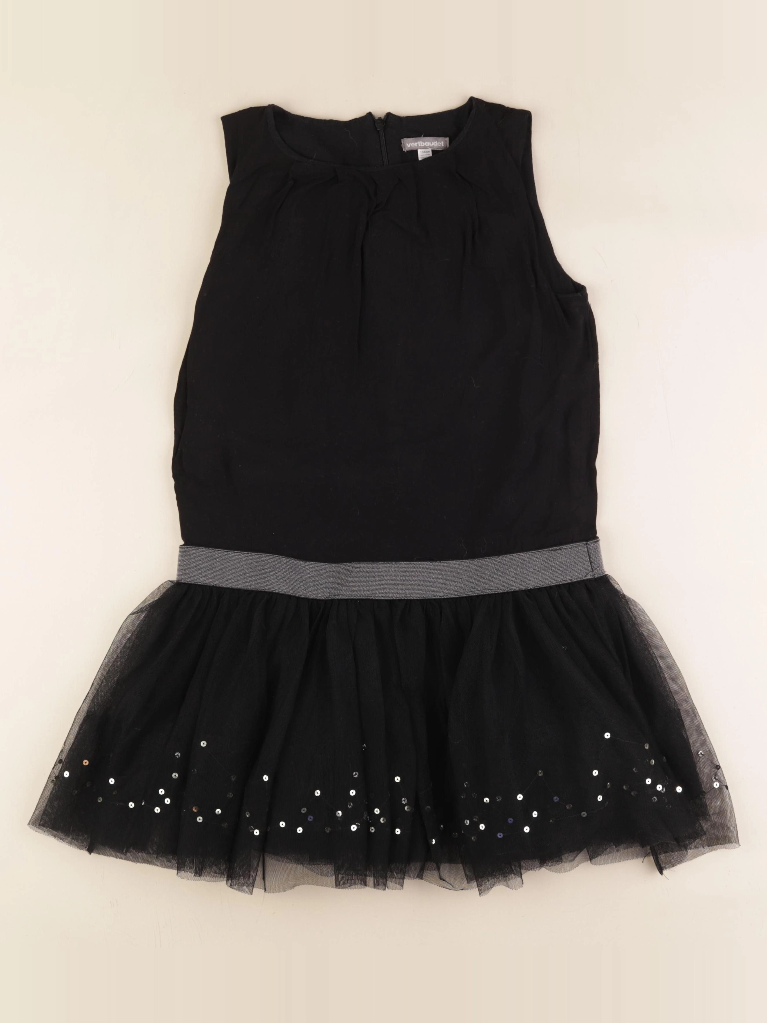 Vertbaudet - robe noir - 10 ans