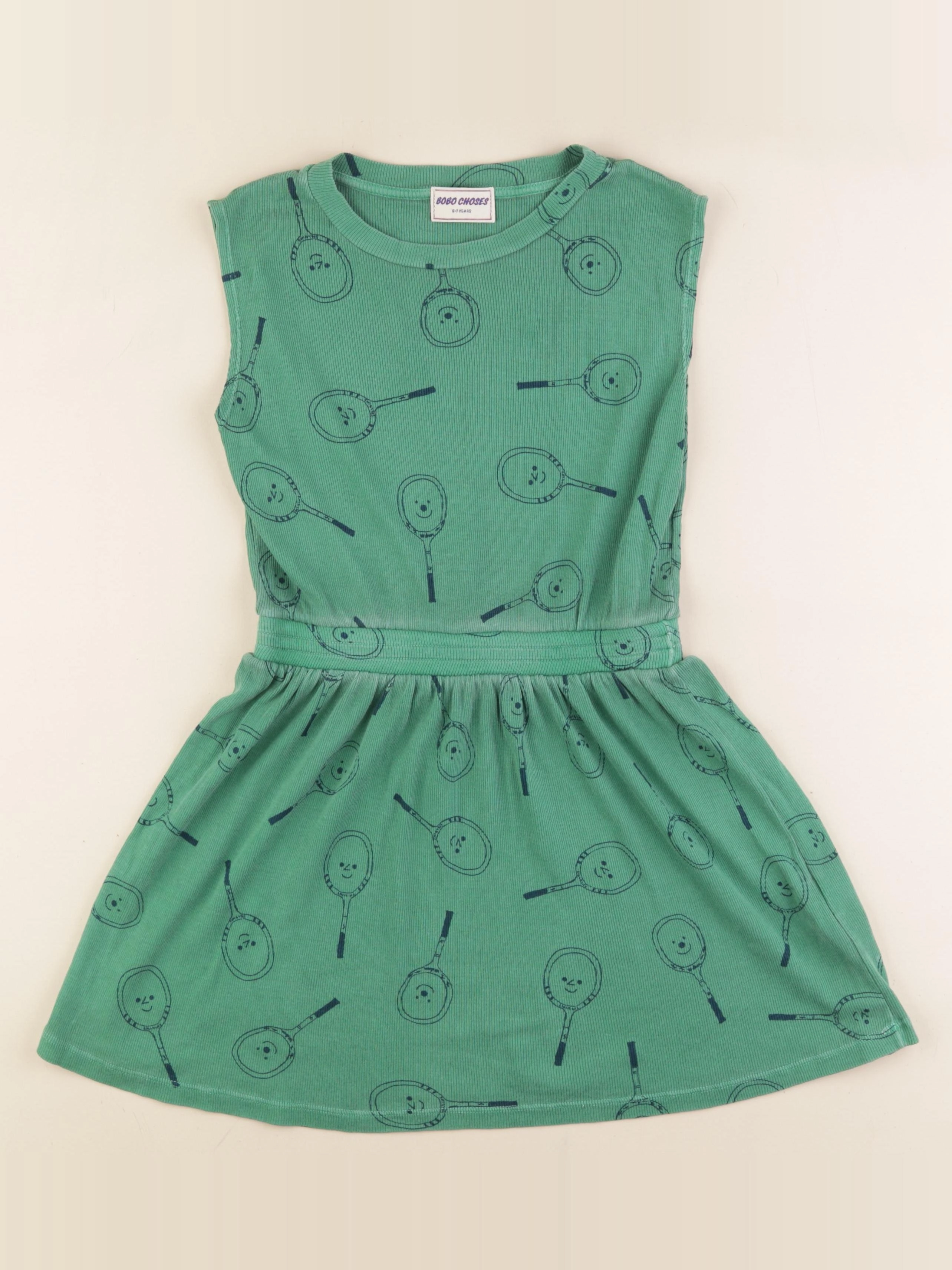 Bobo Choses - robe vert - 6/7 ans