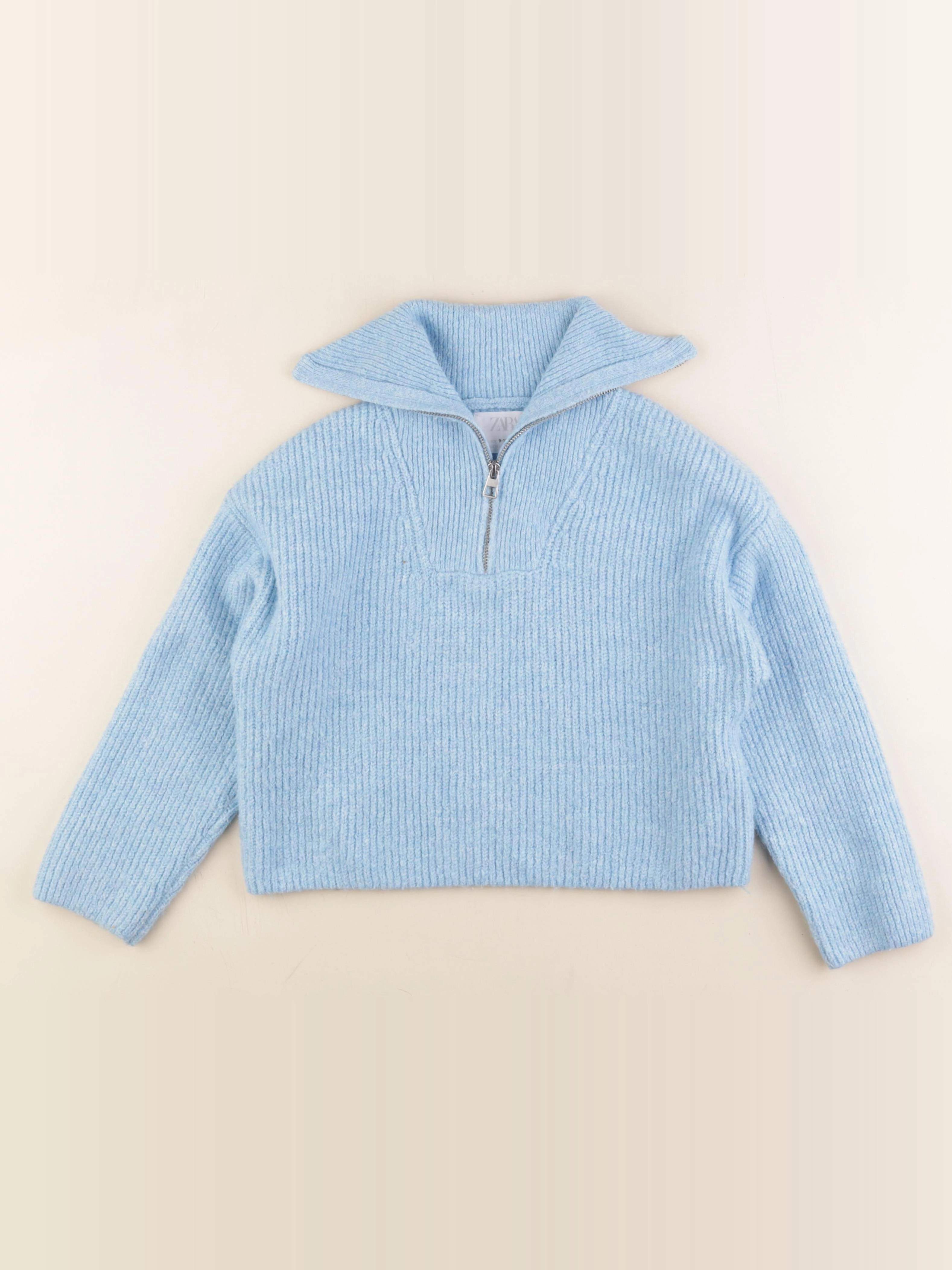 Zara - pull bleu - 9/10 ans