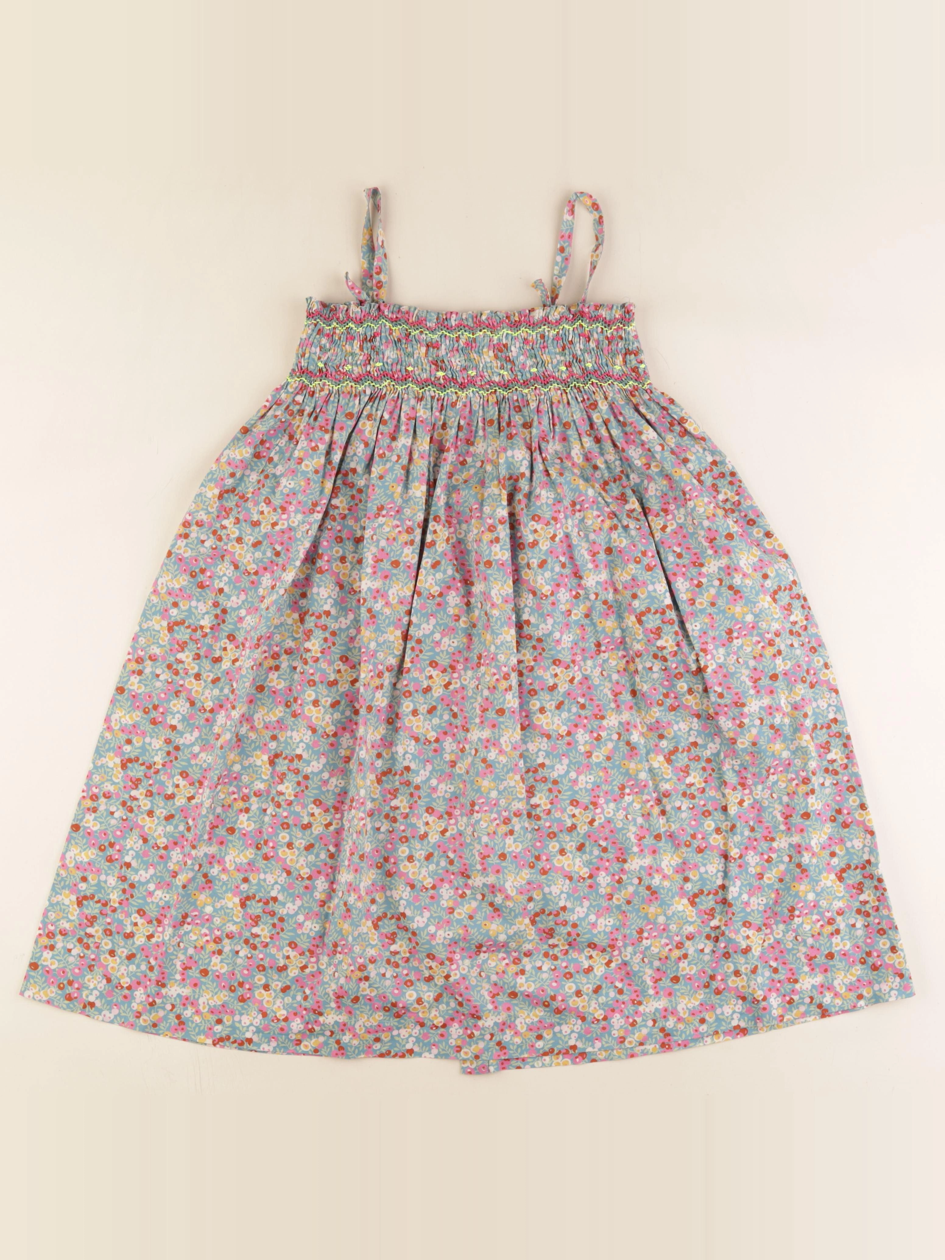 Bonpoint - robe vert, multicolore - 10 ans