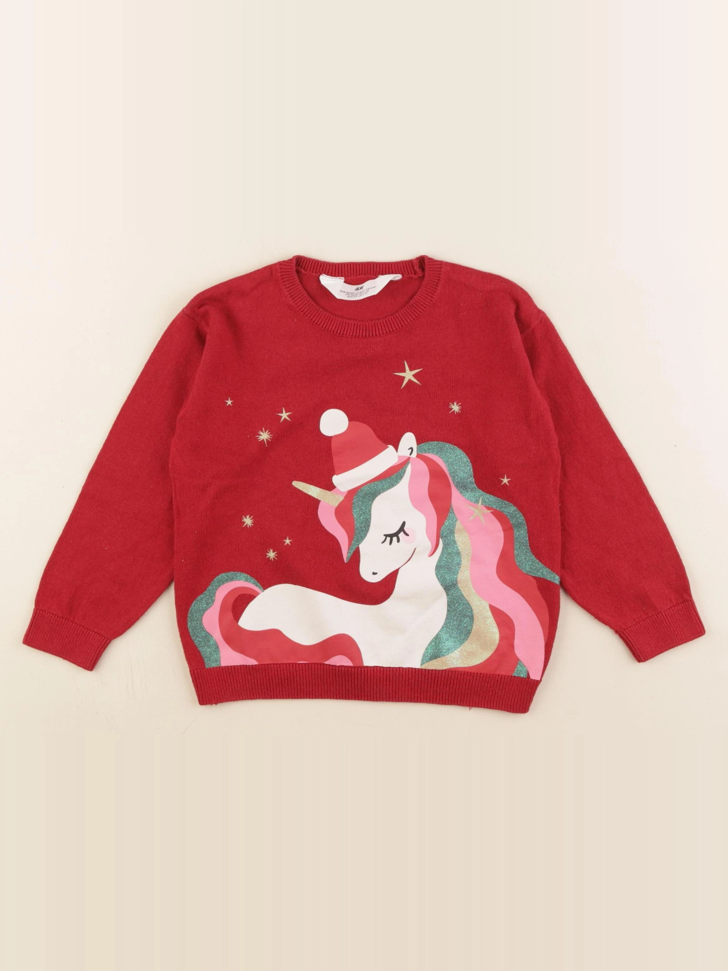 H&M - pull multicolore - 2/4 ans