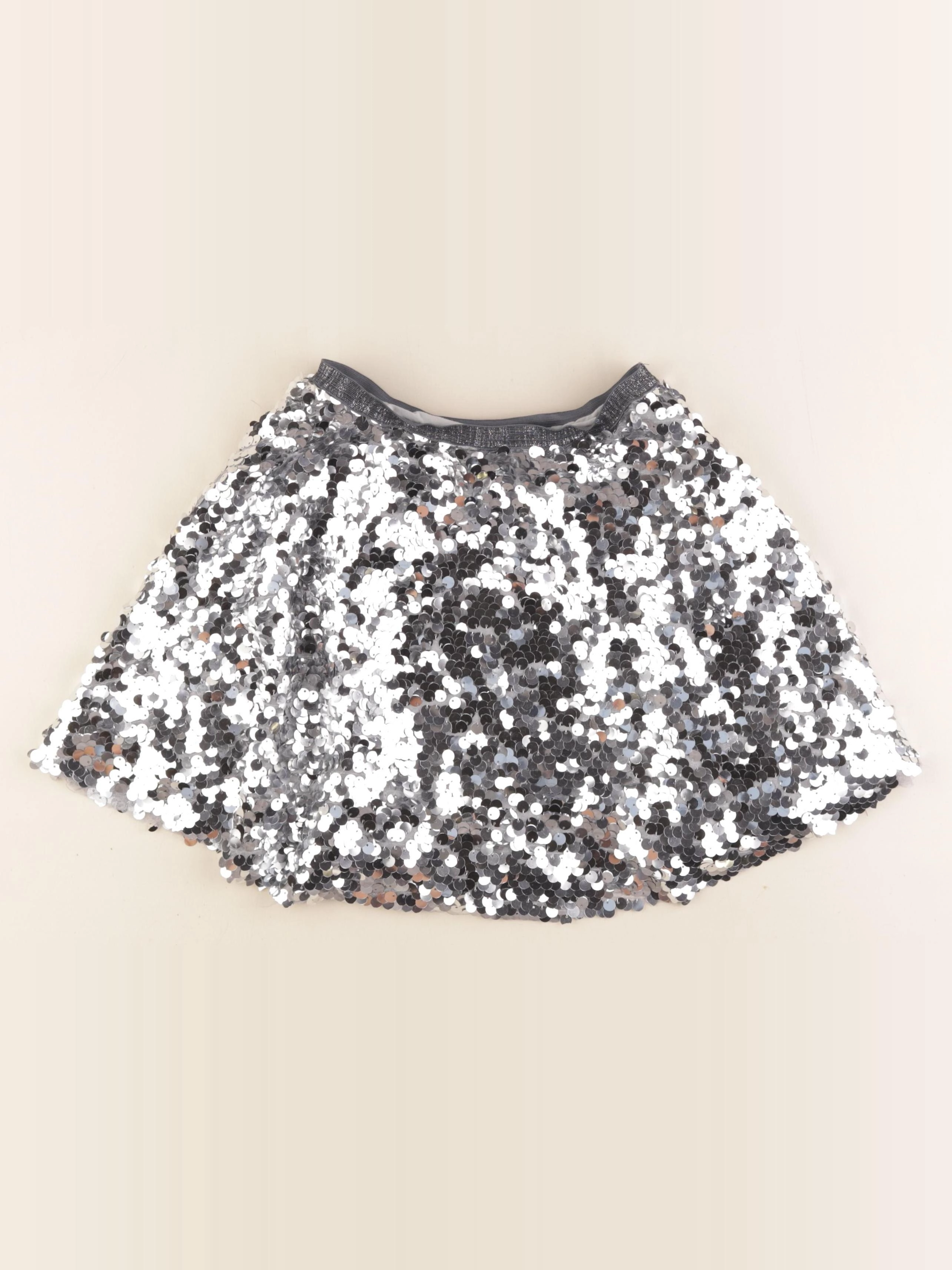 Zara - jupe argent, gris - 9 ans