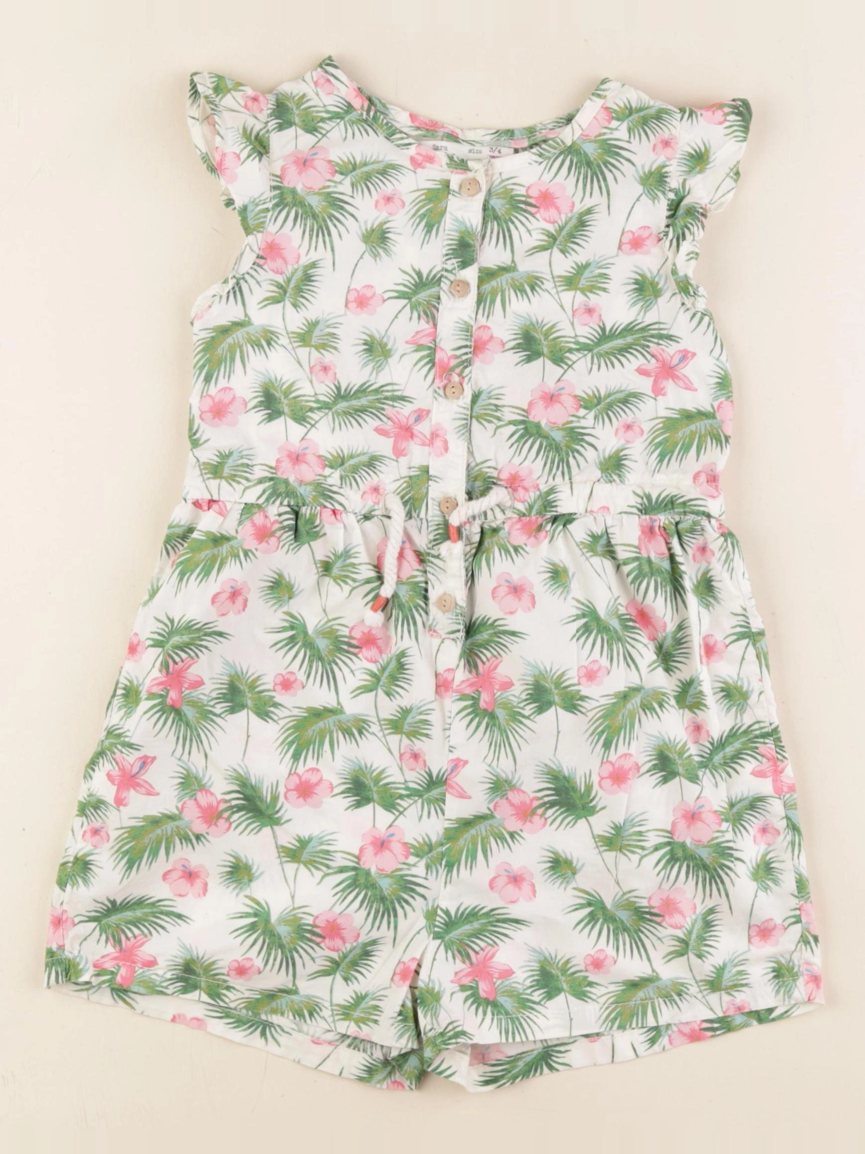 Zara - combinaison multicolore - 3/4 ans