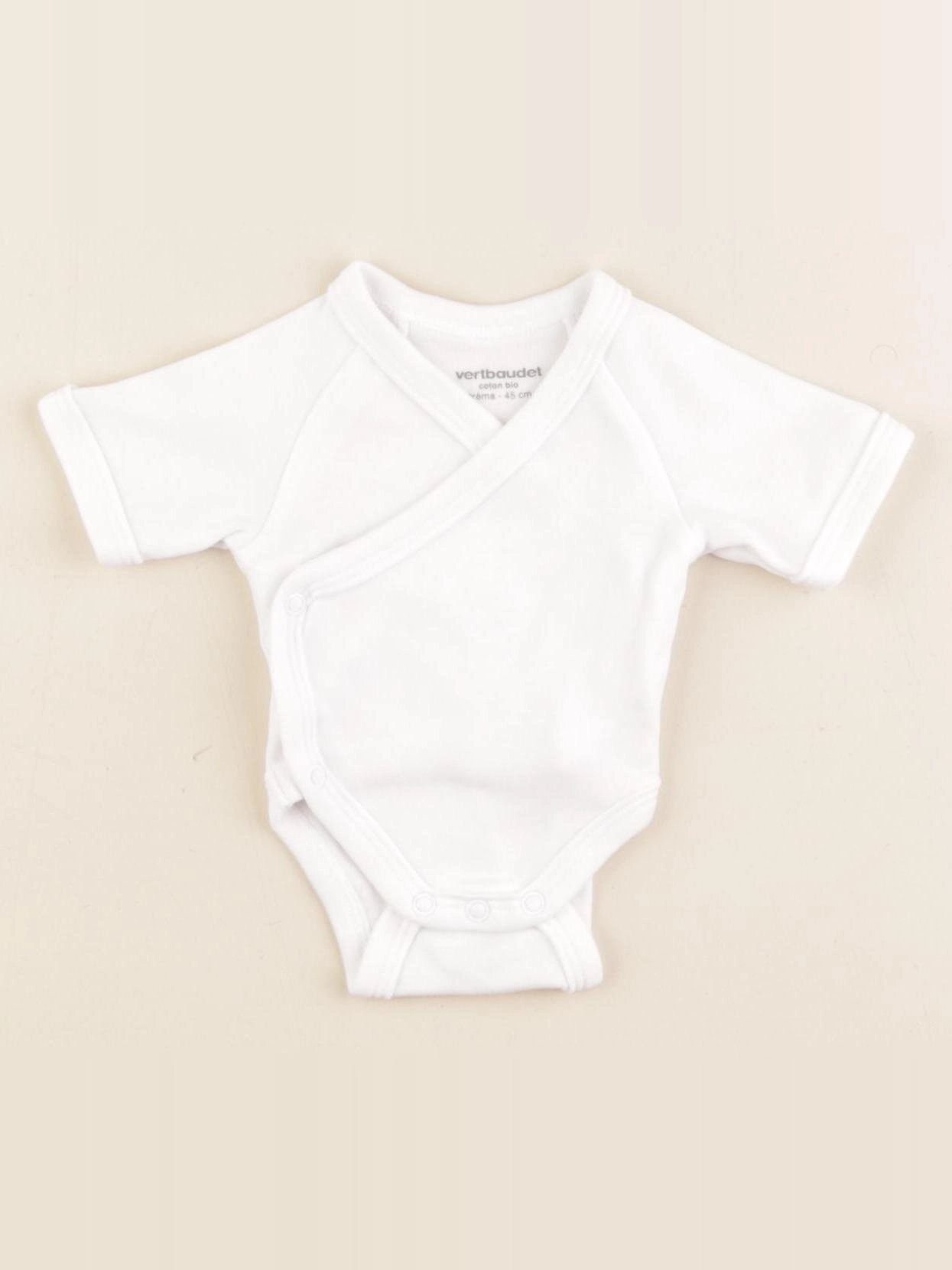 Vertbaudet - body blanc - Prématuré