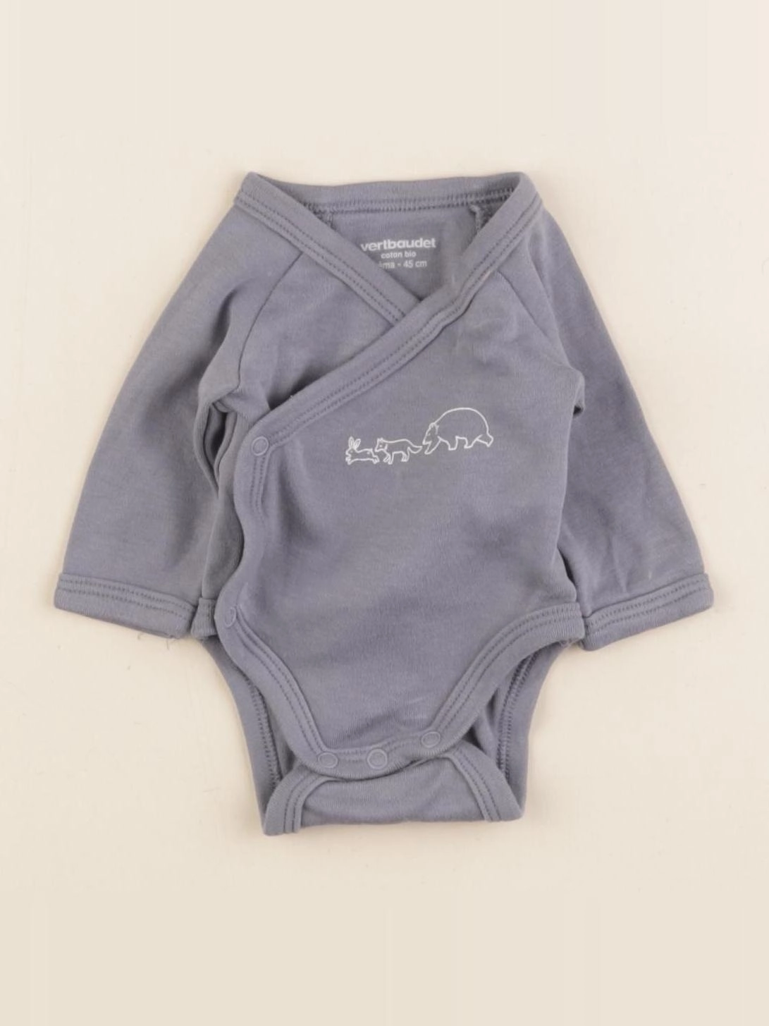 Vertbaudet - body bleu - Prématuré