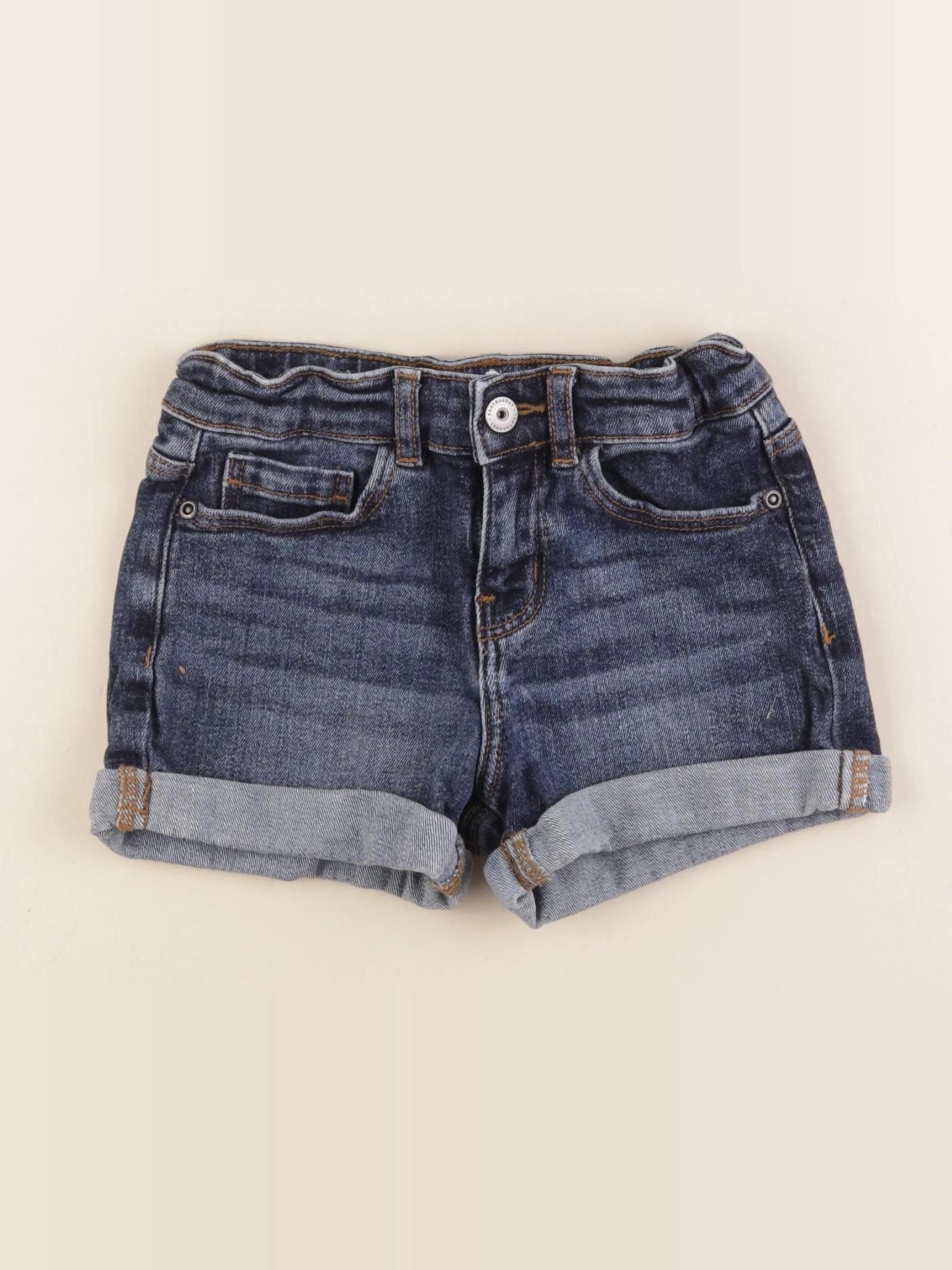 Vertbaudet - short bleu - 7 ans