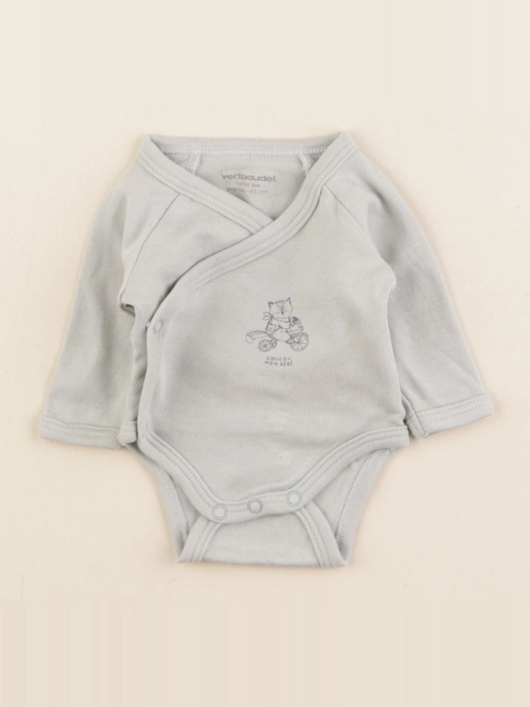 Vertbaudet - body vert - Prématuré