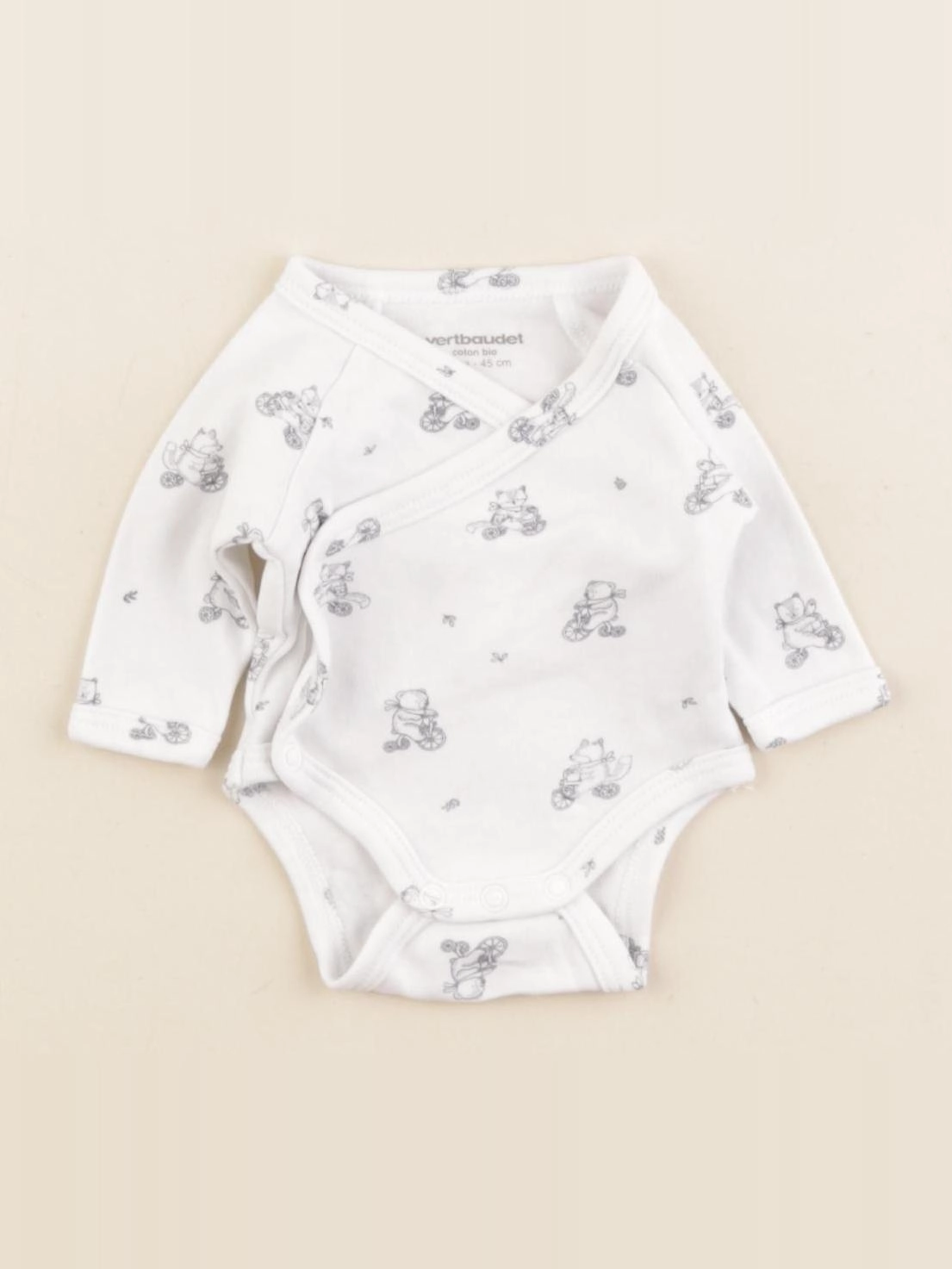 Vertbaudet - body bleu - Prématuré