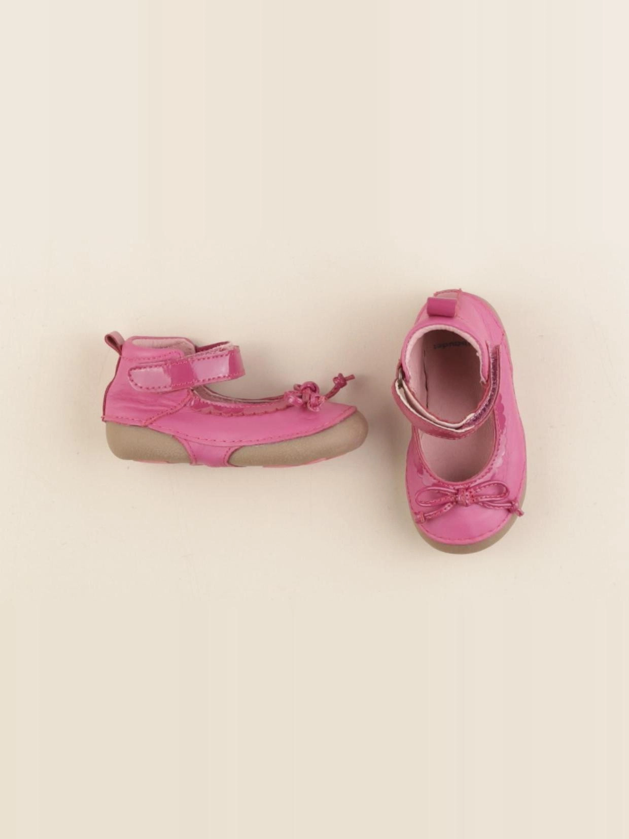 Vertbaudet - chaussons rose - pointure 18