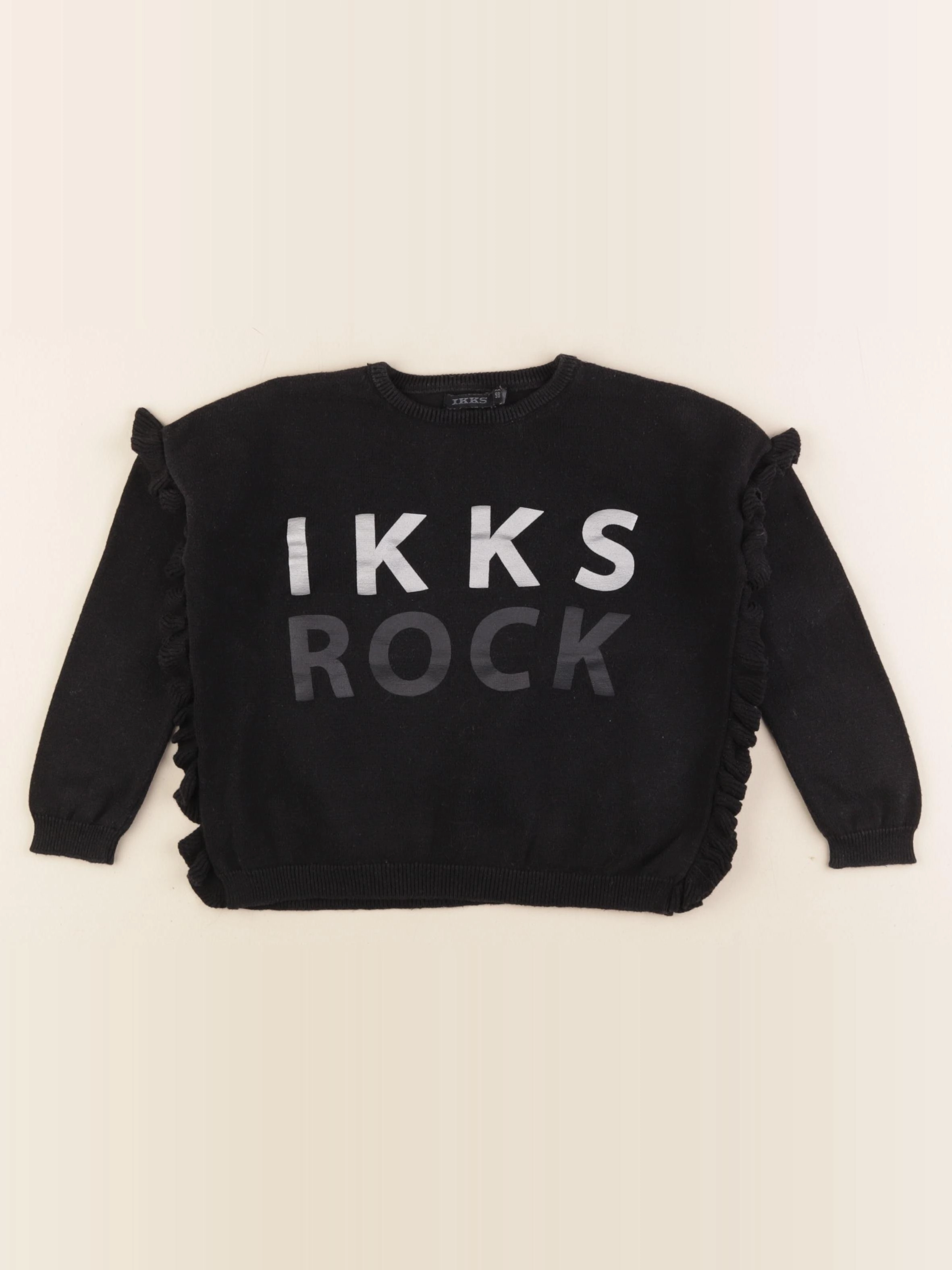 IKKS - pull noir - 3 ans