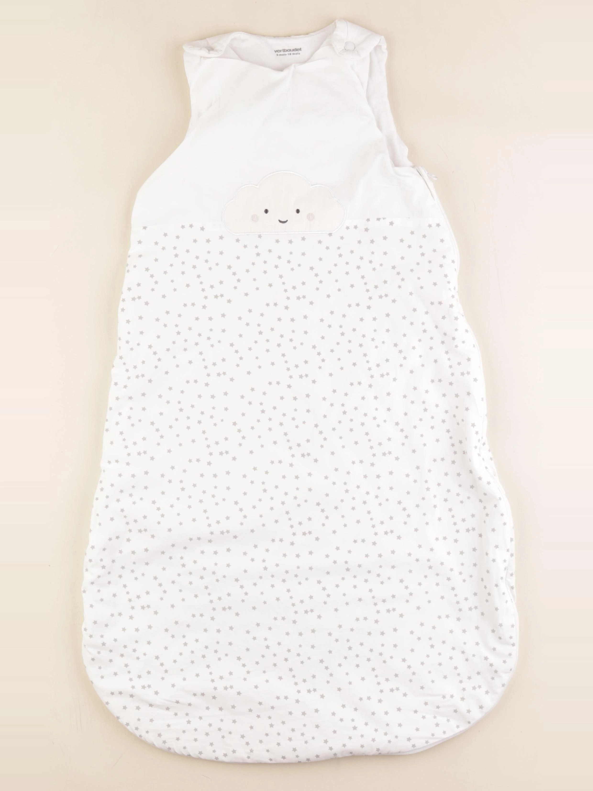 Vertbaudet - gigoteuse TOG 2 blanc - 6/18 mois