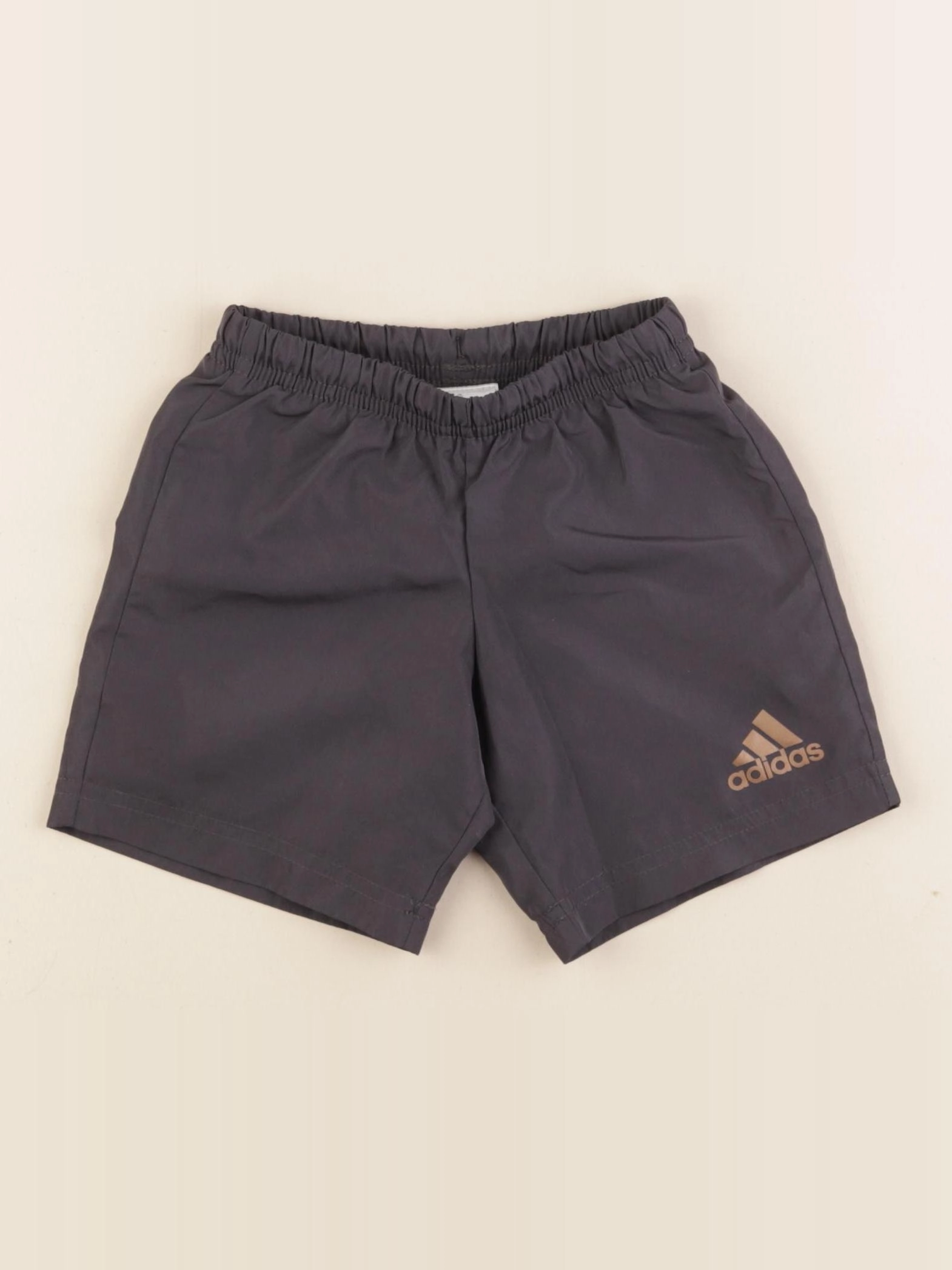 Adidas - short gris - 12/18 mois